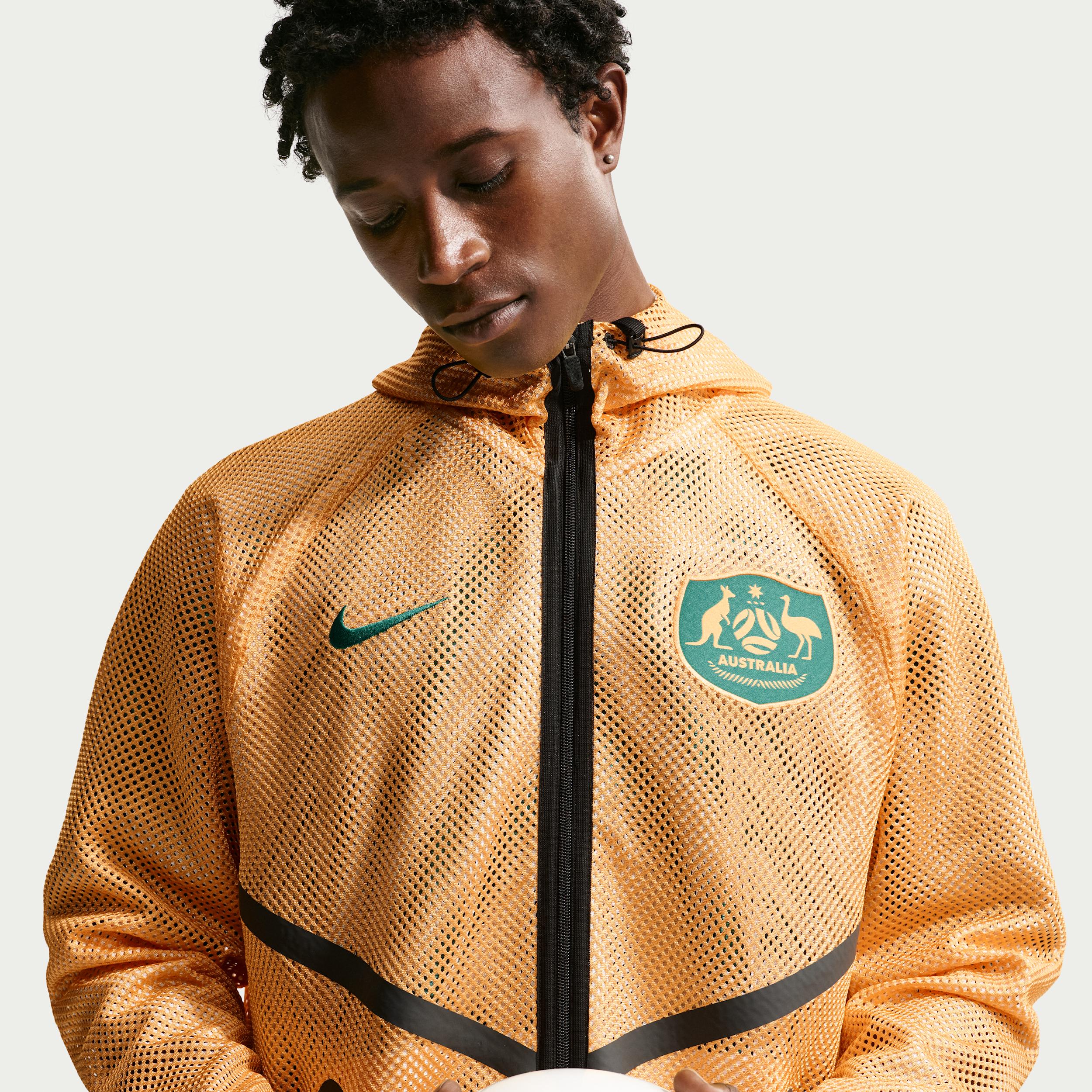 Australia Nike Men's Dri-FIT Soccer Anthem Jacket by NIKE