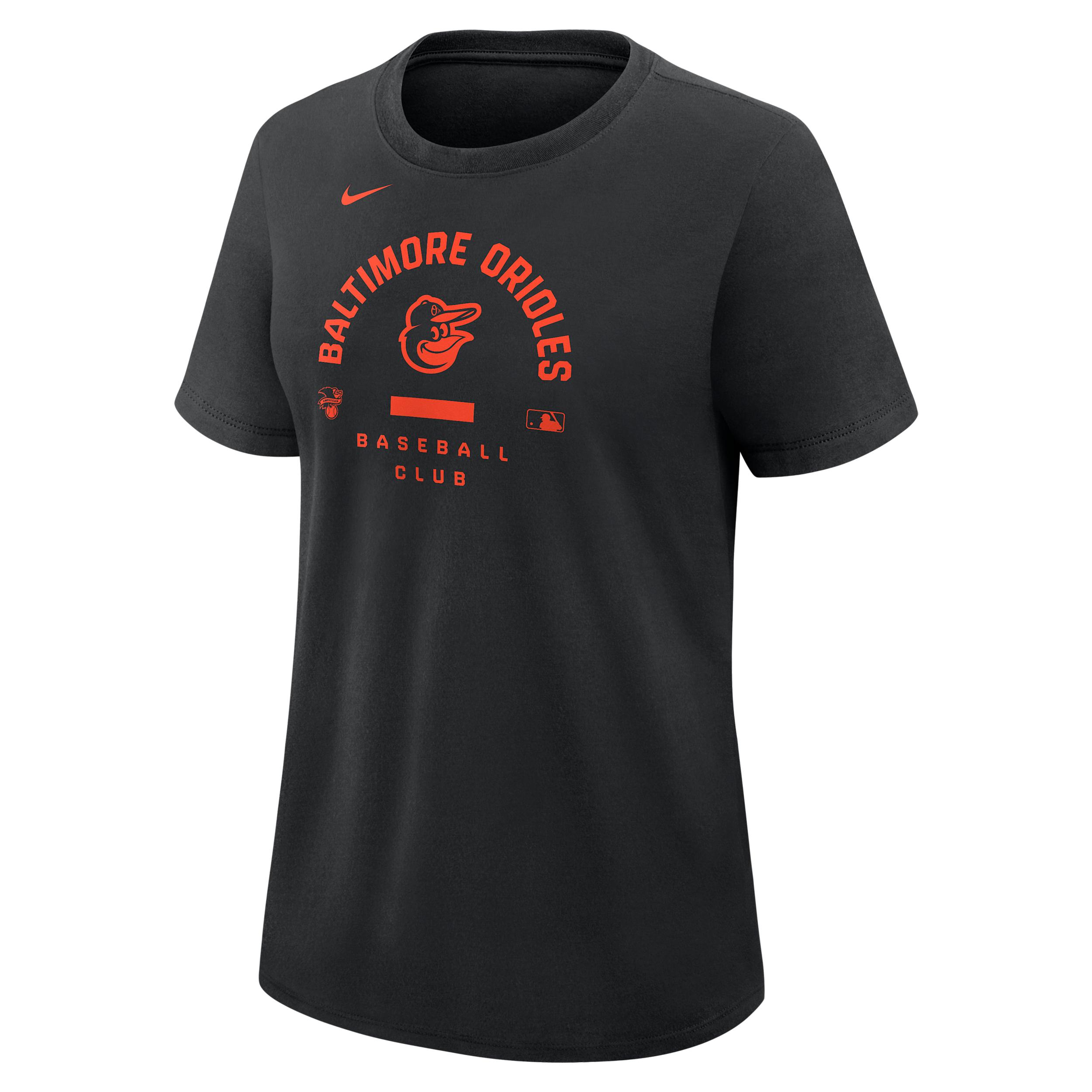 Baltimore Orioles Authentic Collection Early Work Nike Women's Dri-FIT MLB T-Shirt by NIKE
