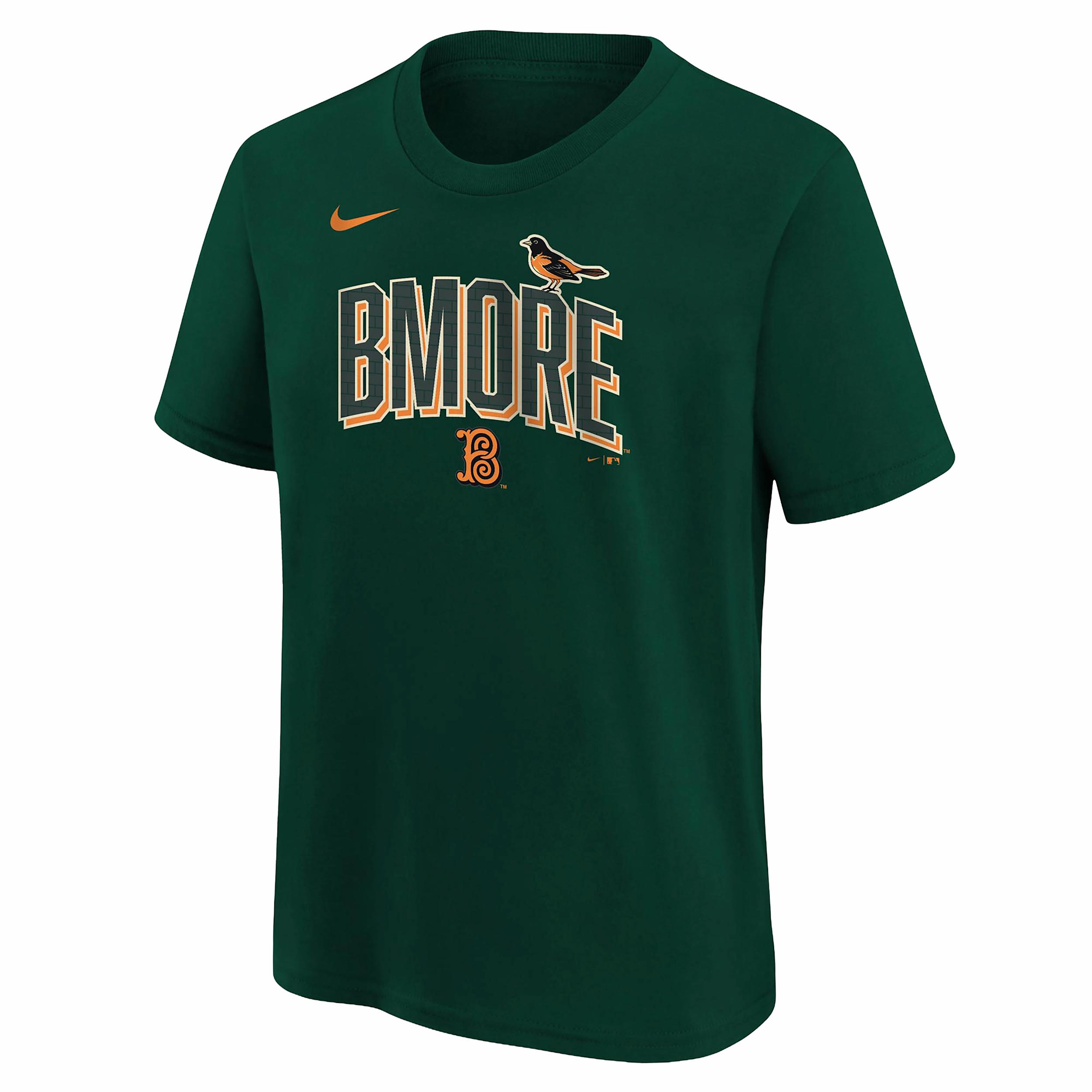Baltimore Orioles City Connect Wordmark Big Kids' Nike MLB T-Shirt by NIKE