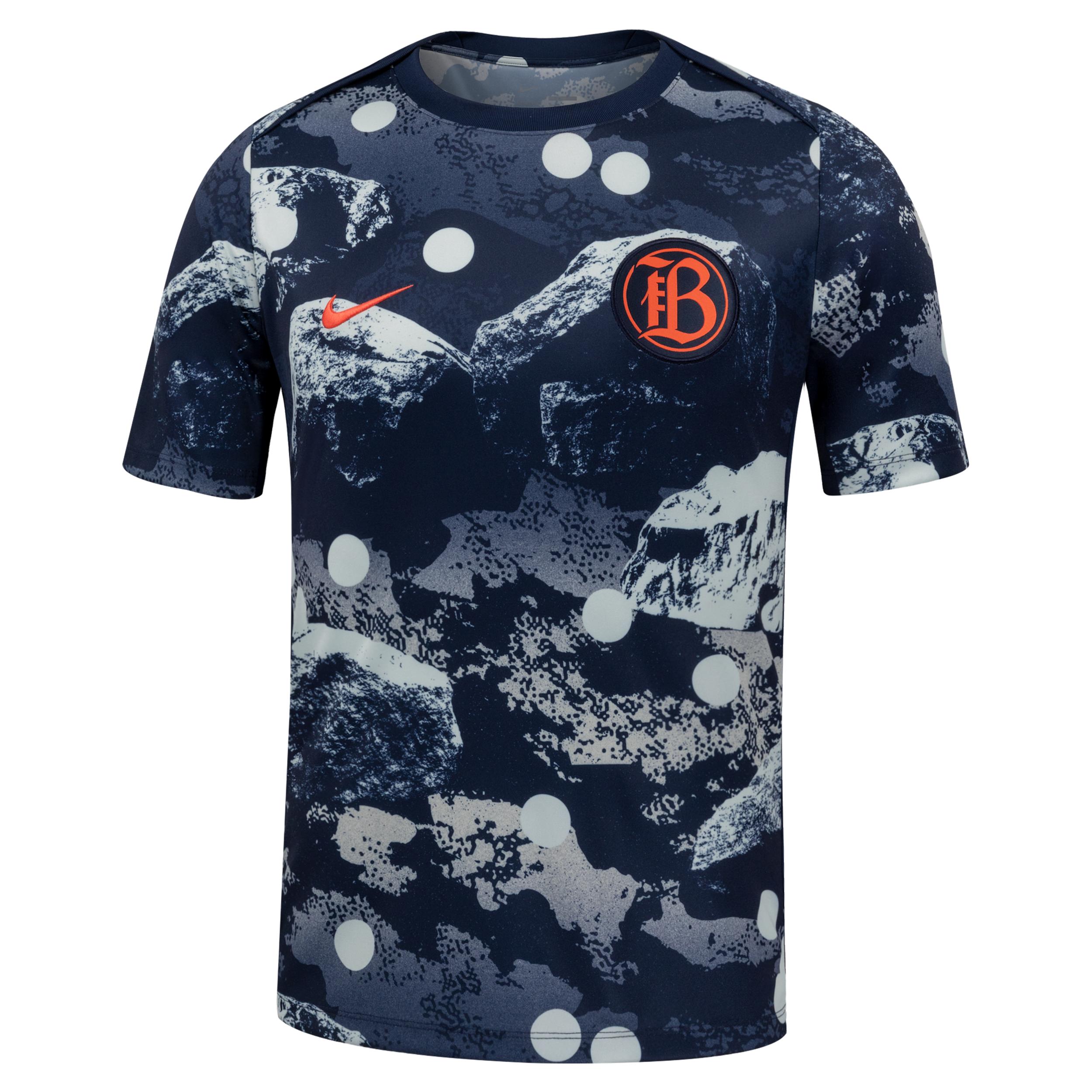 Bay FC Nike Men's NWSL Short-Sleeve Pre-Match Top by NIKE