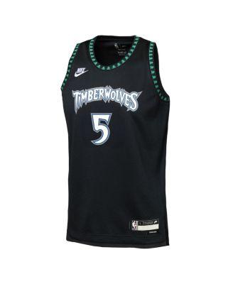 Big Boys and Girls Anthony Edwards Black Minnesota Timberwolves Swingman Jersey by NIKE