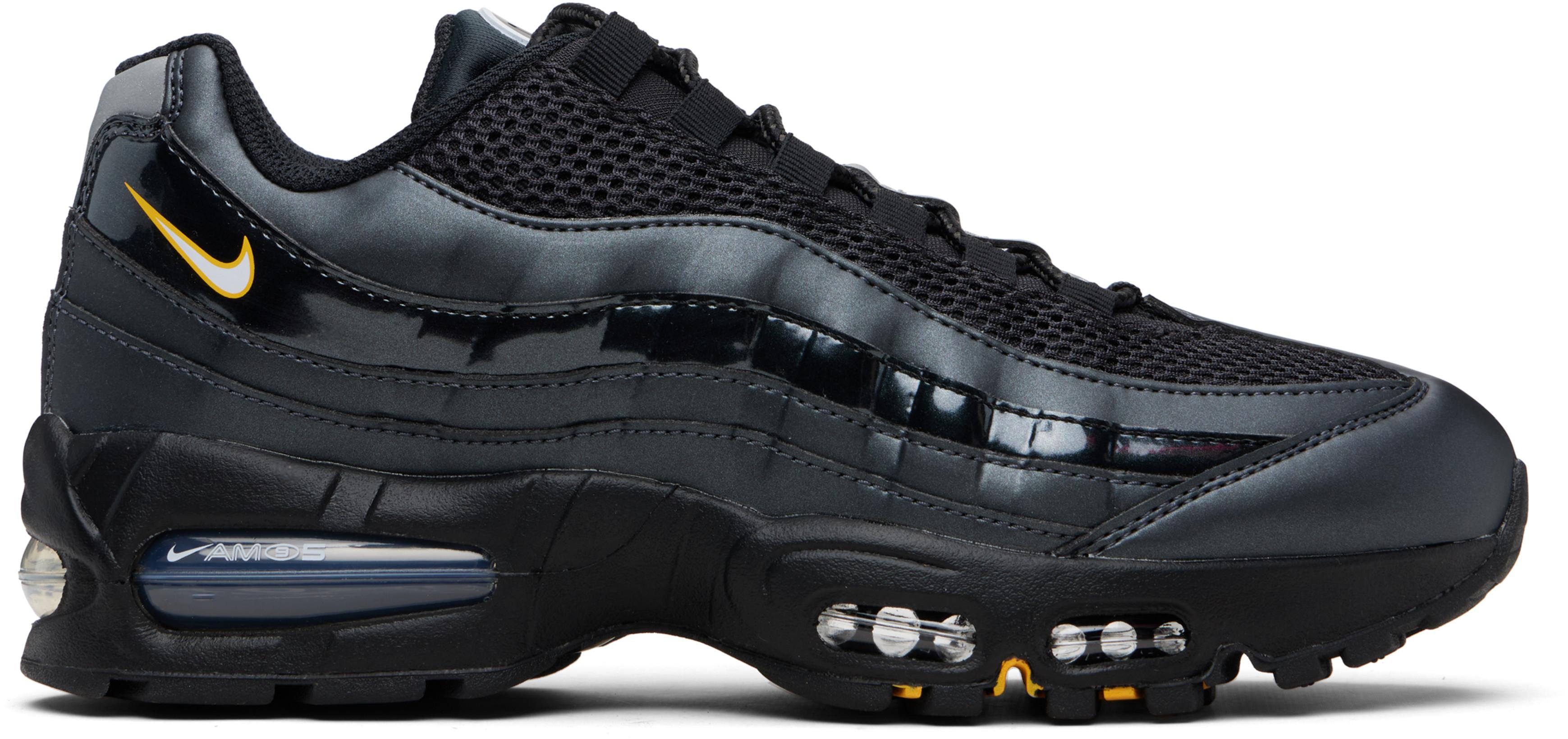 Black Air Max 95 Big Bubble Sneakers by NIKE