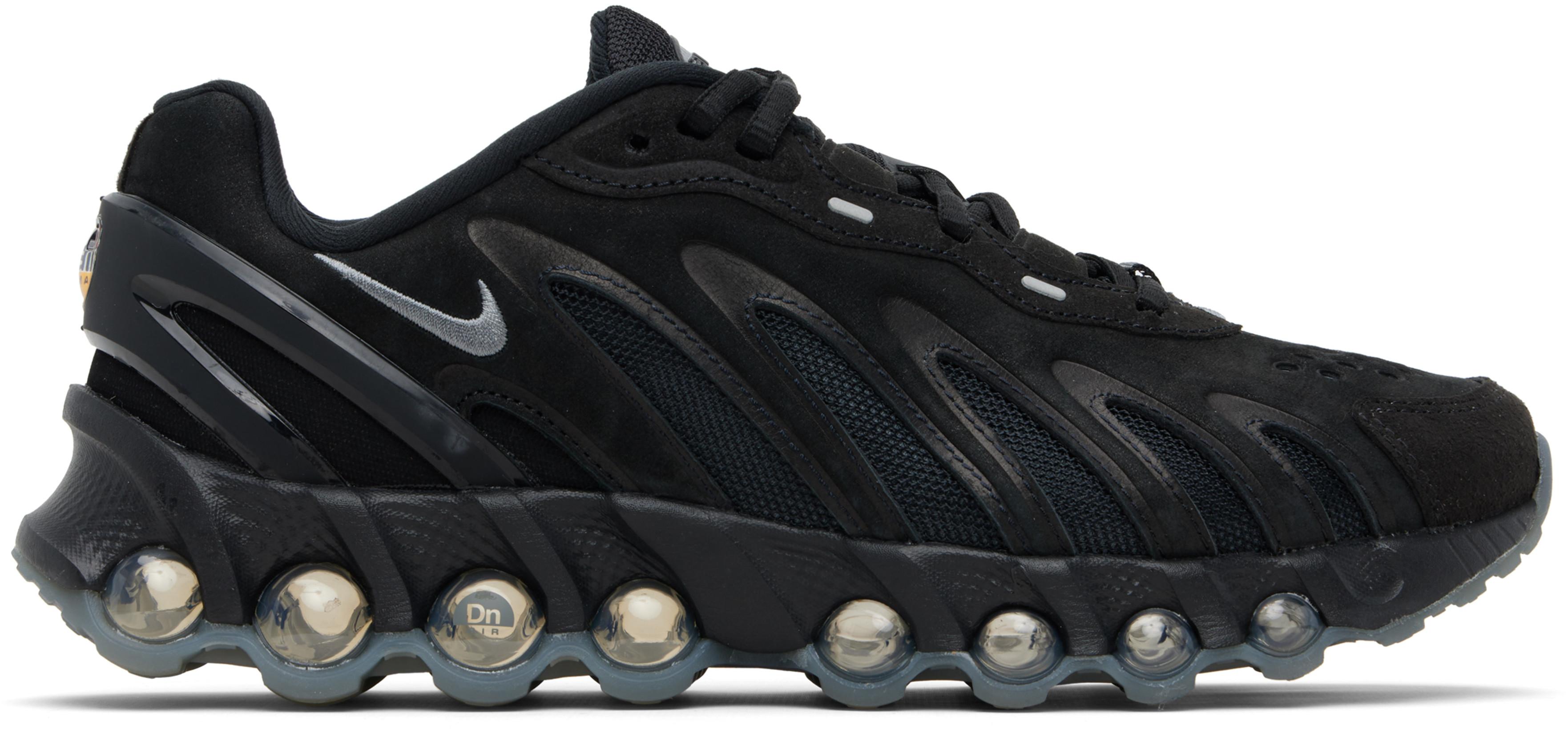 Black Air Max Dn8 Leather Sneakers by NIKE