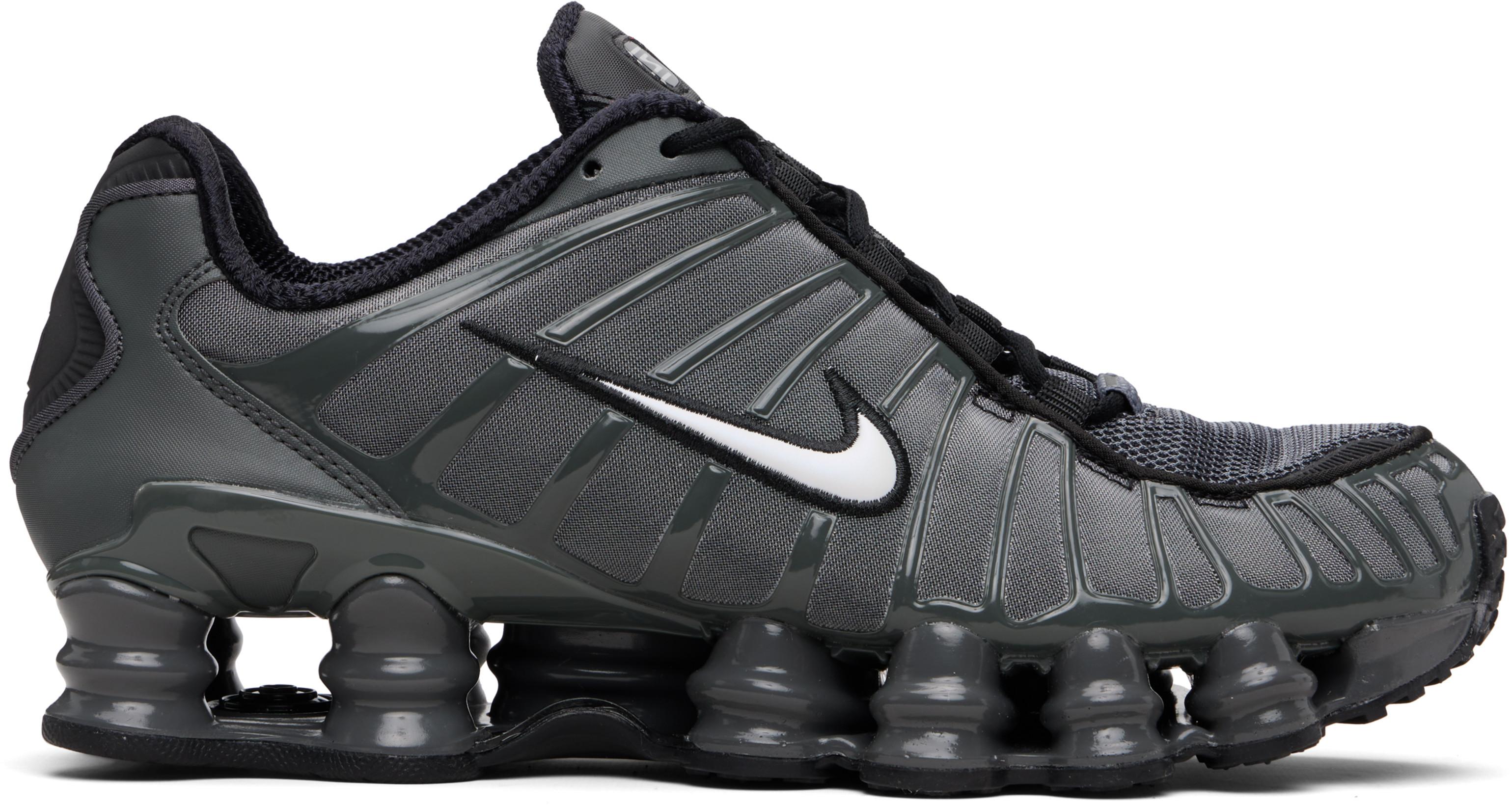 Black Nike Shox TL SE Sneakers by NIKE