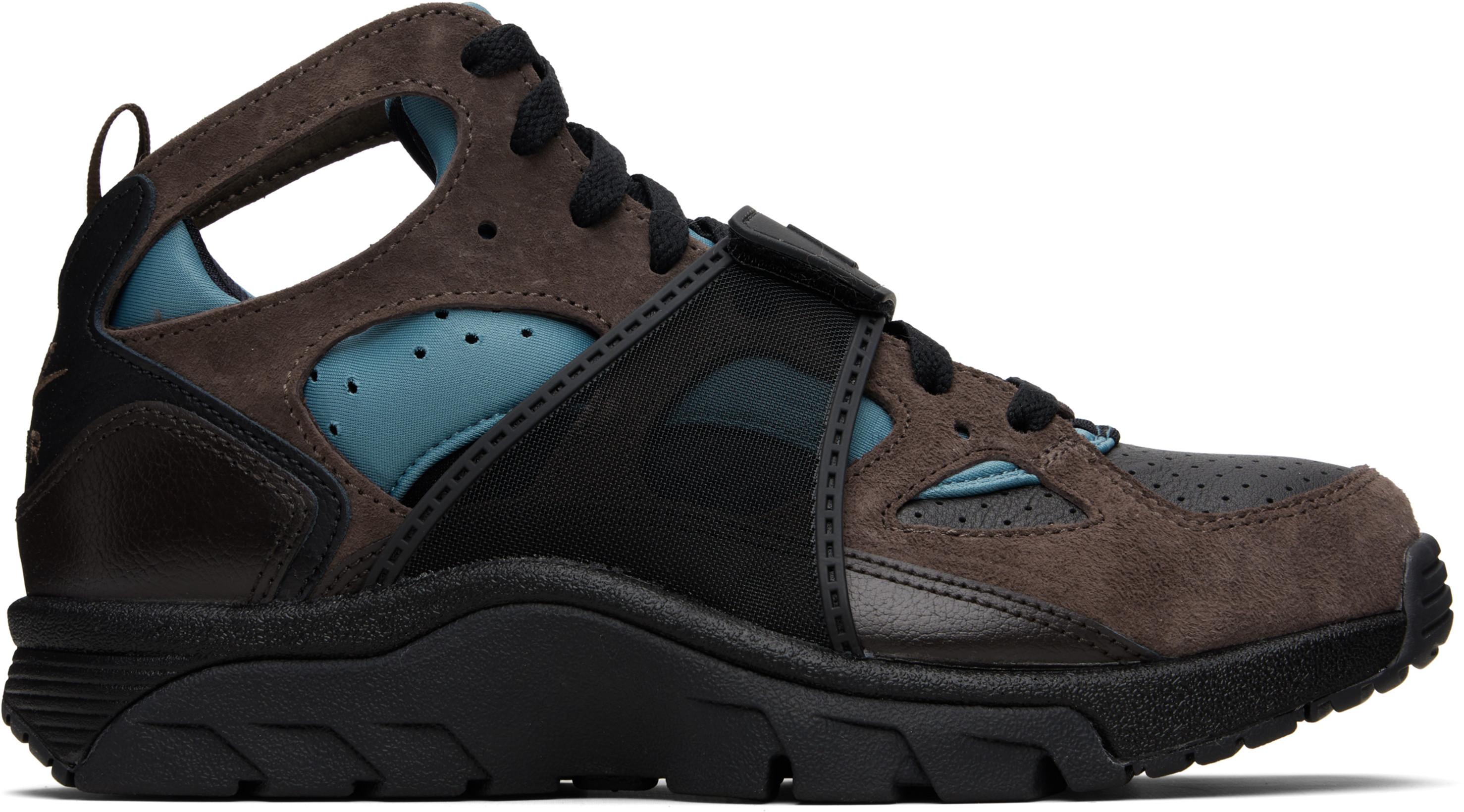 Black & Brown Air Huarache Sneakers by NIKE