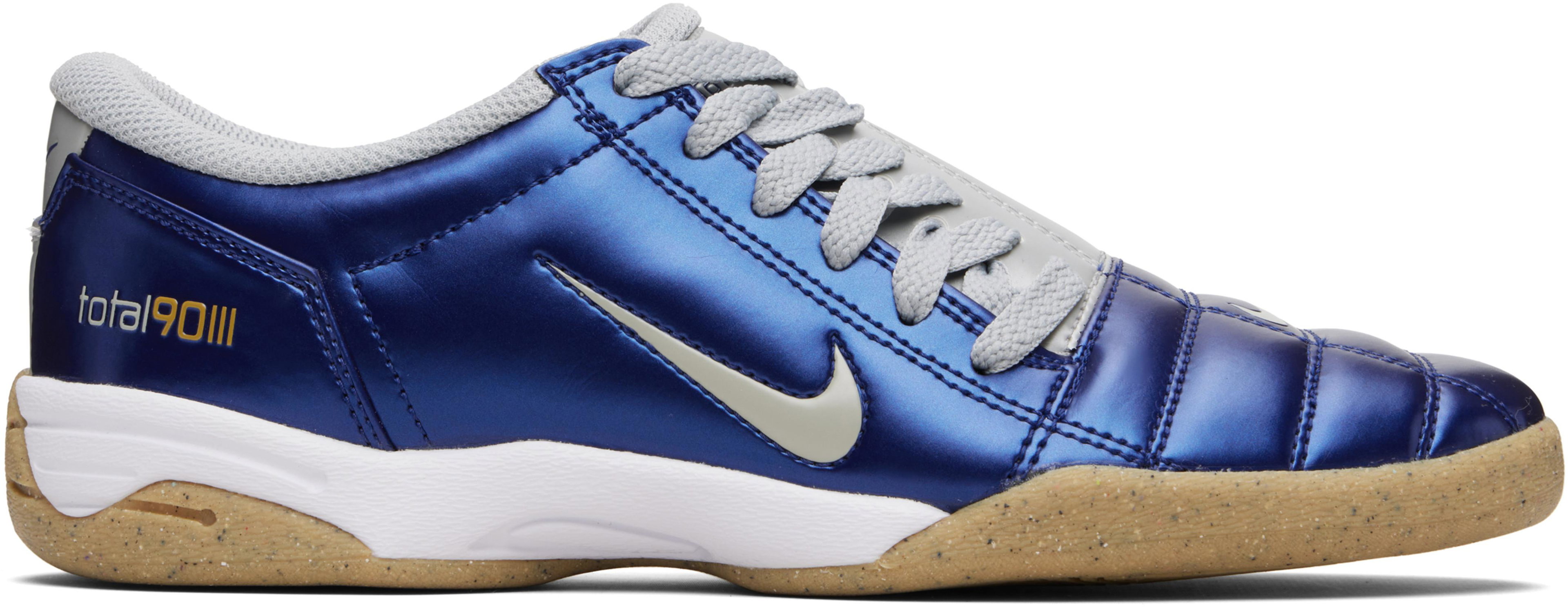 Blue & Gray Total 90 Sneakers by NIKE