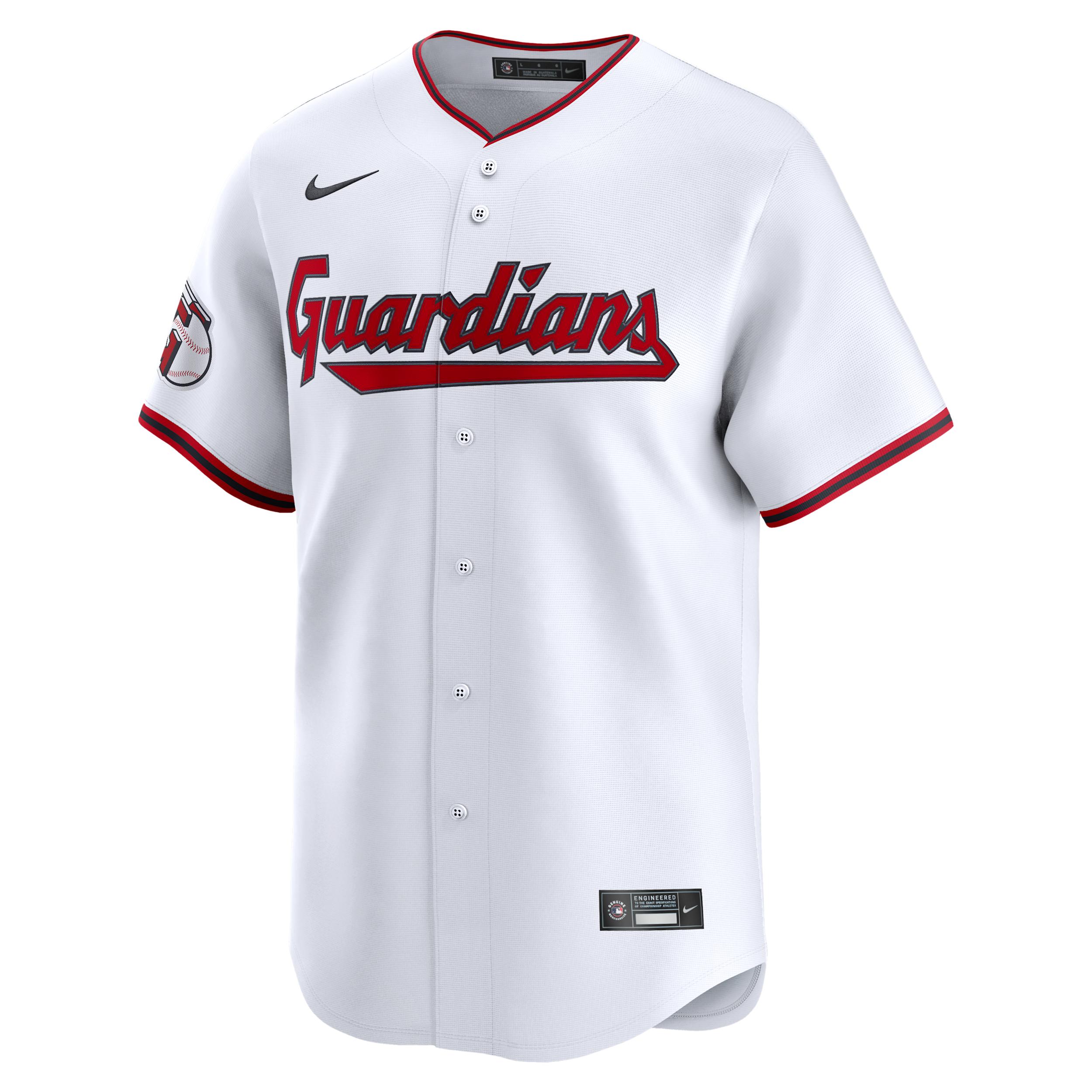 Bo Naylor Cleveland Guardians Nike Men's Dri-FIT ADV MLB Limited Jersey by NIKE