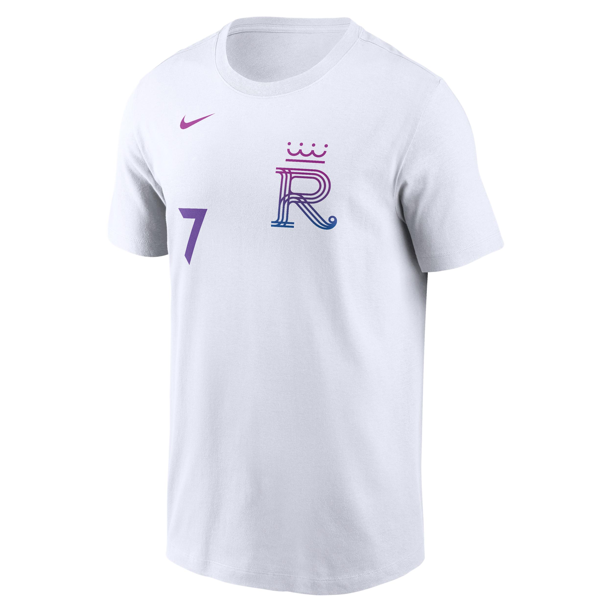 Bobby Witt Jr. Kansas City Royals City Connect Nike Men's MLB T-Shirt by NIKE