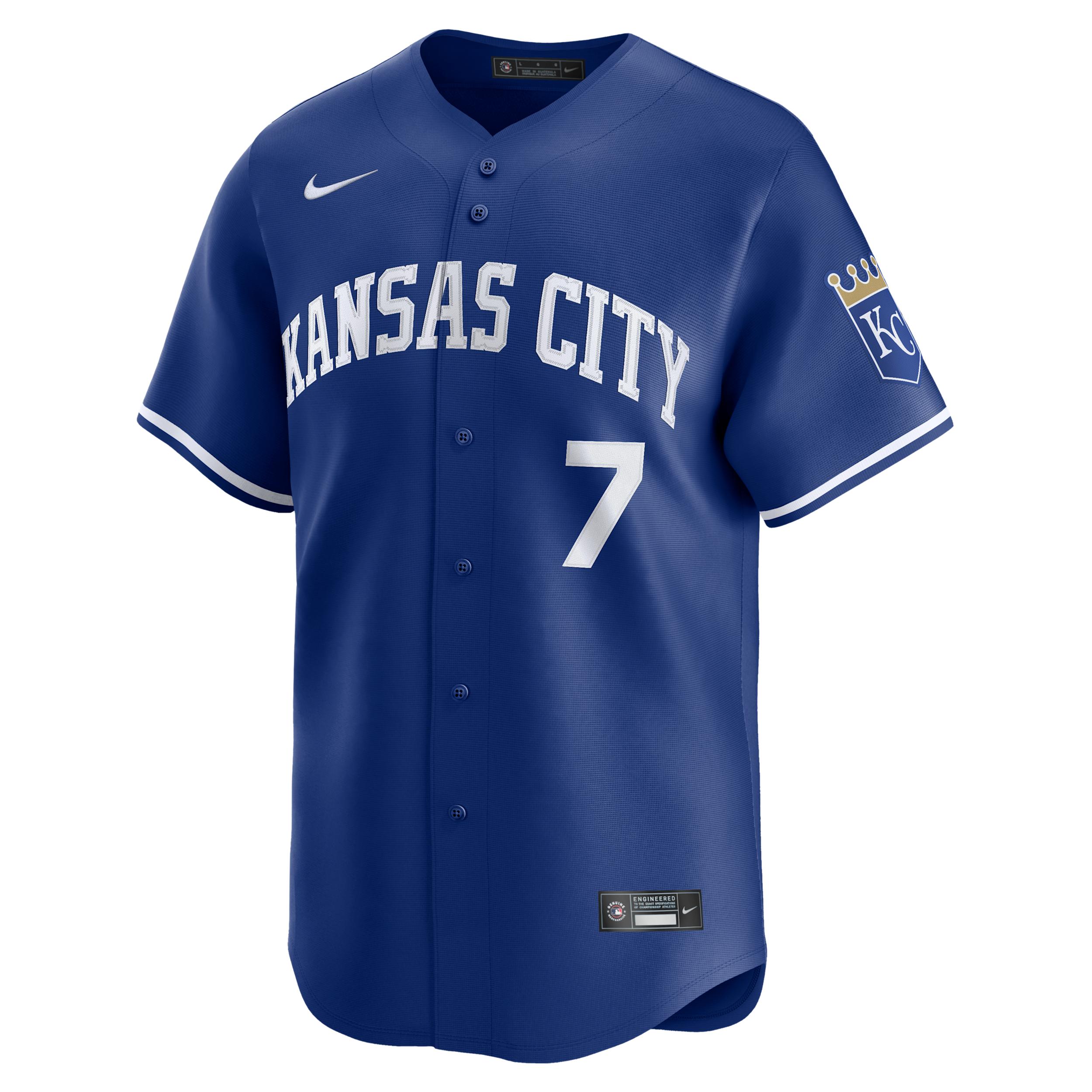 Bobby Witt Jr. Kansas City Royals Nike Men's Dri-FIT ADV MLB Limited Jersey by NIKE