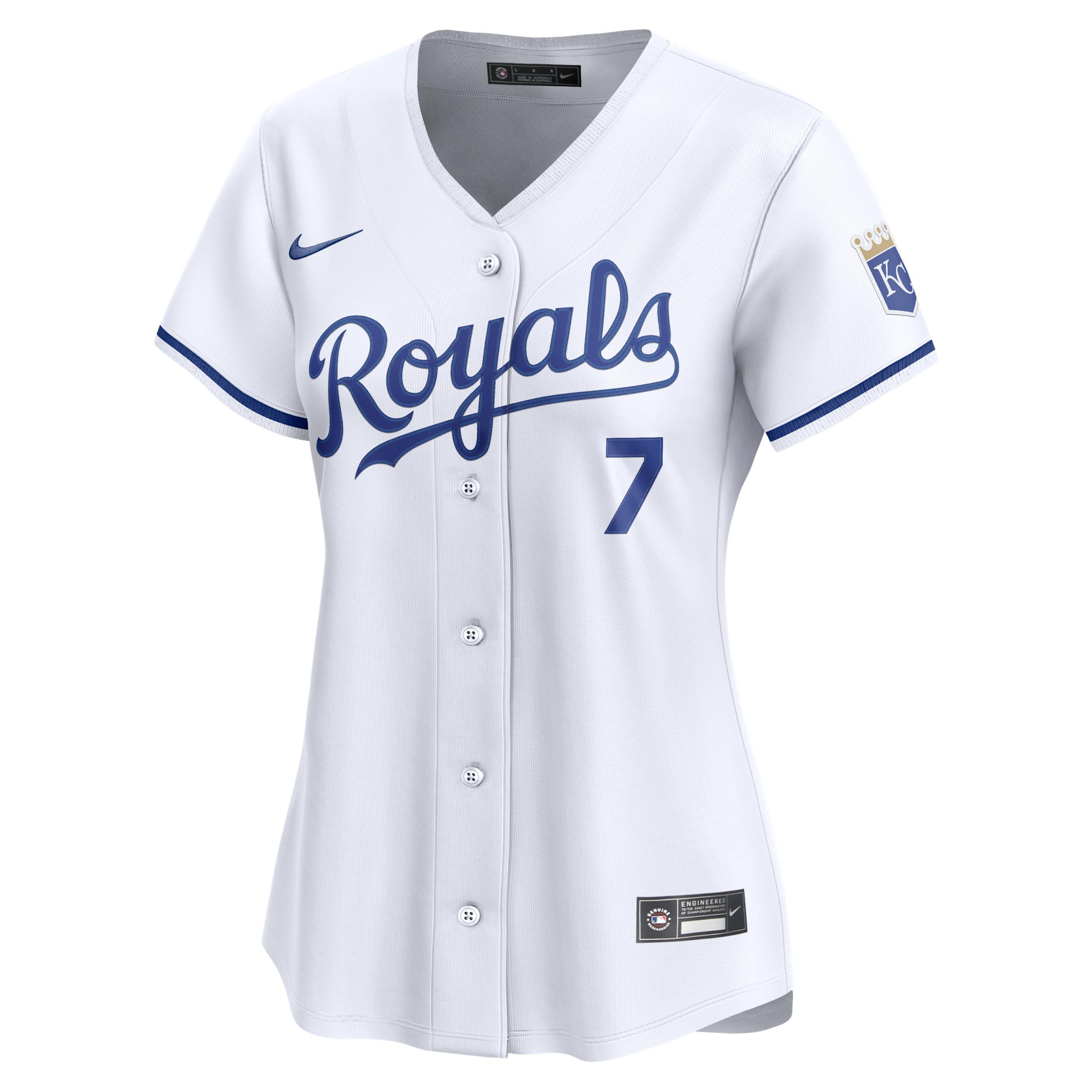Bobby Witt Jr. Kansas City Royals Womenâs Nike Women's Dri-FIT ADV MLB Limited Jersey by NIKE