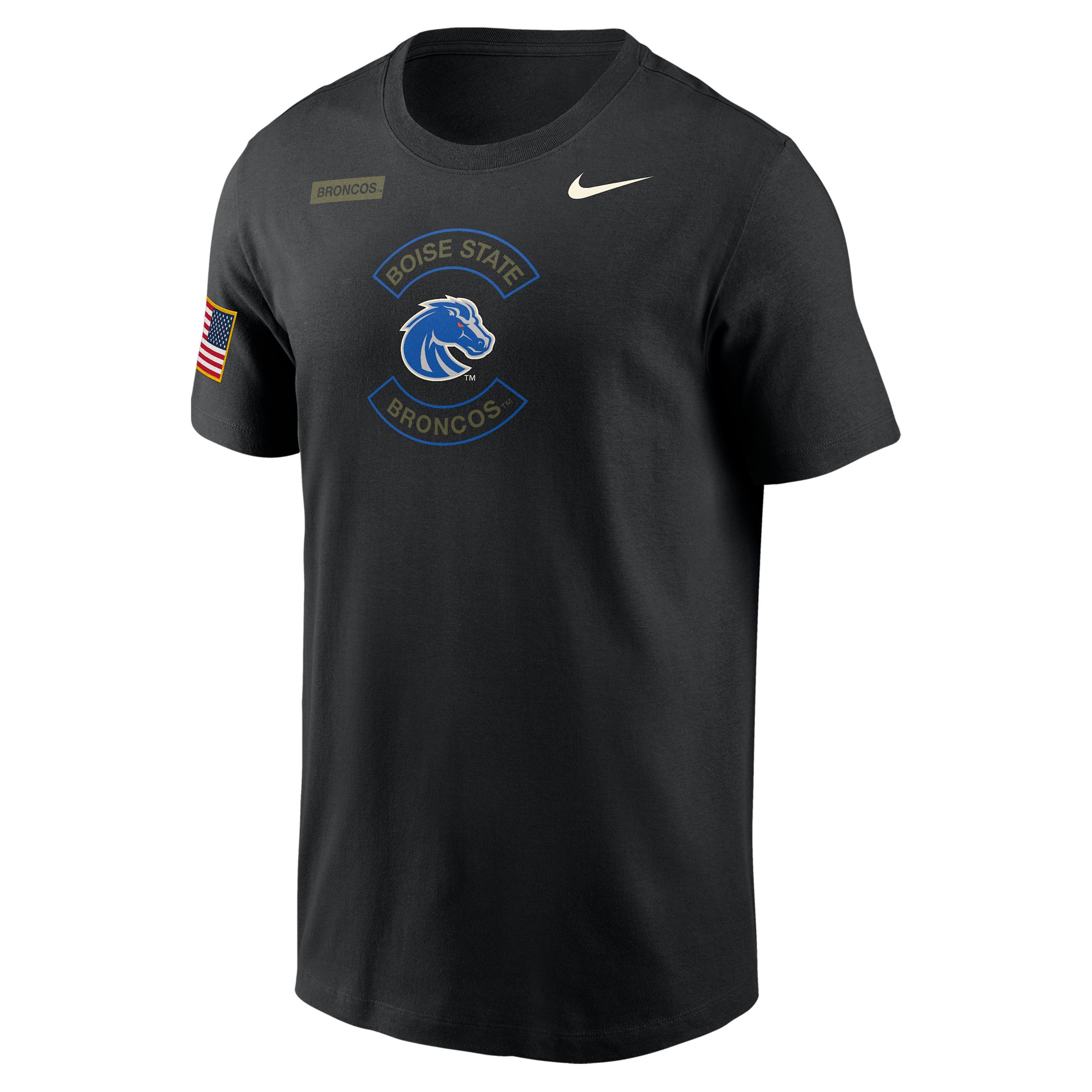 Boise State Broncos Team Issue Nike Men's Dri-FIT Crew-Neck T-Shirt by undefined Boise State Broncos Team Issue Nike Men's Dri-FIT Crew-Neck T-Shirt by undefined