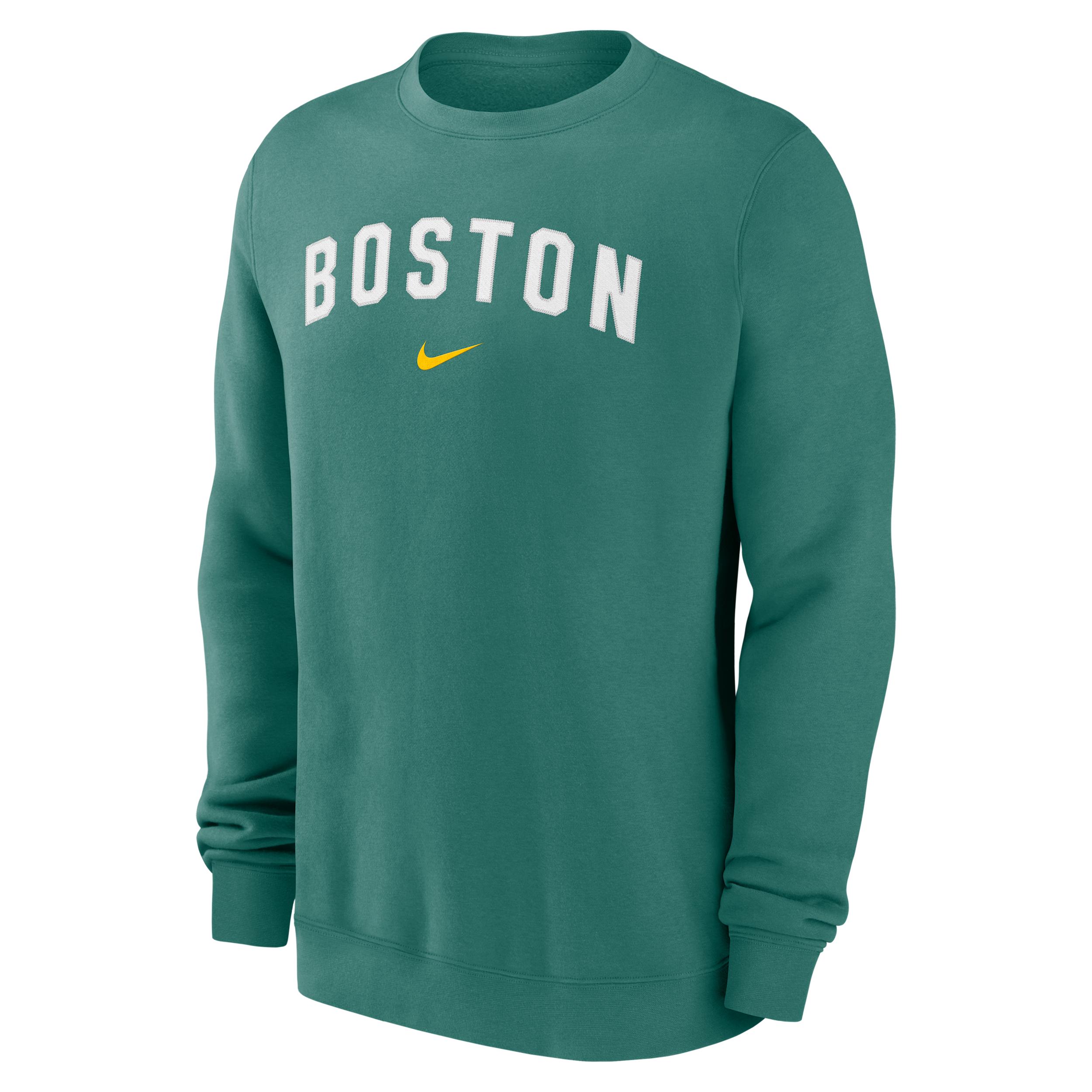 Boston Red Sox 2-Hit Nike Men's MLB Pullover Crew by NIKE