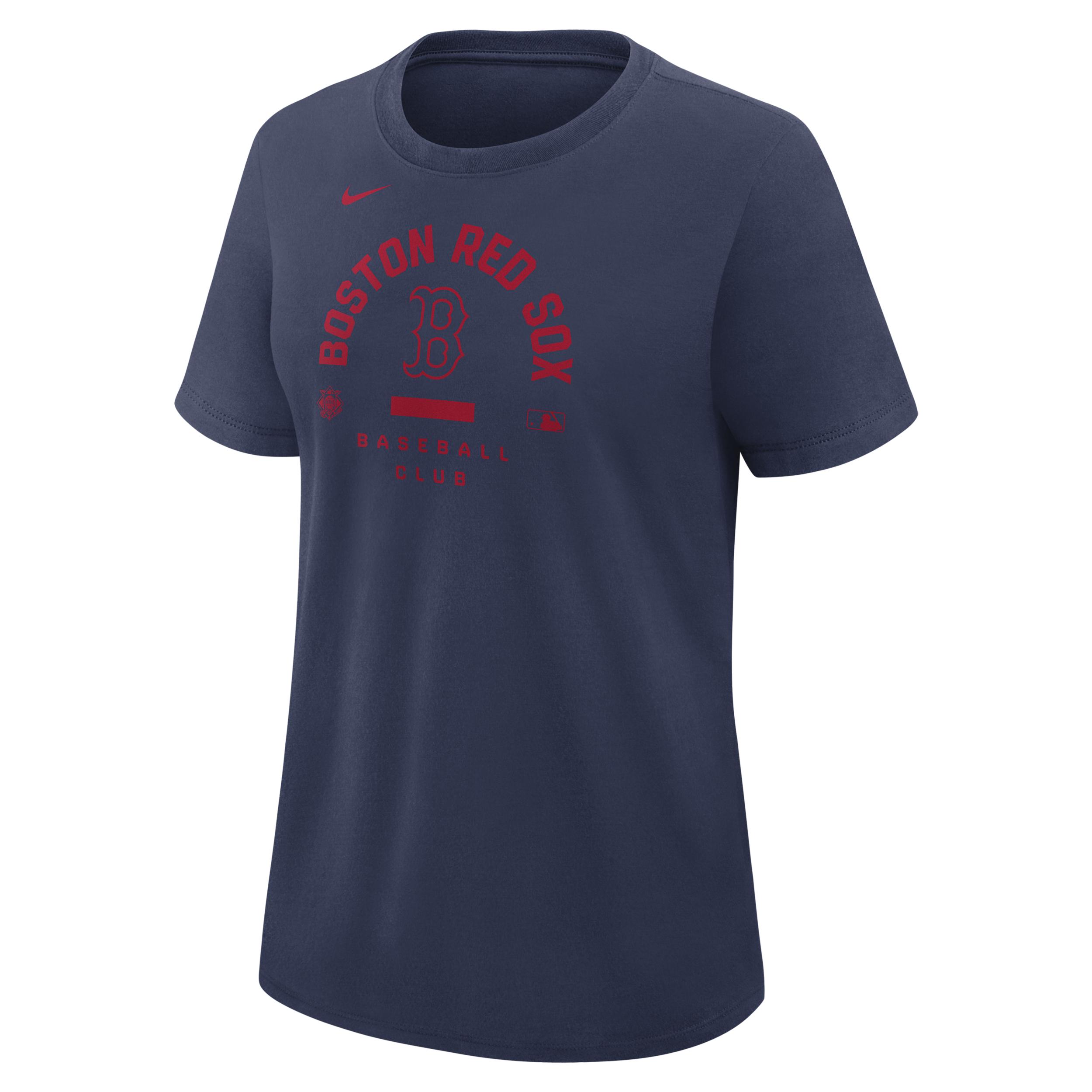 Boston Red Sox Authentic Collection Early Work Nike Women's Dri-FIT MLB T-Shirt by NIKE
