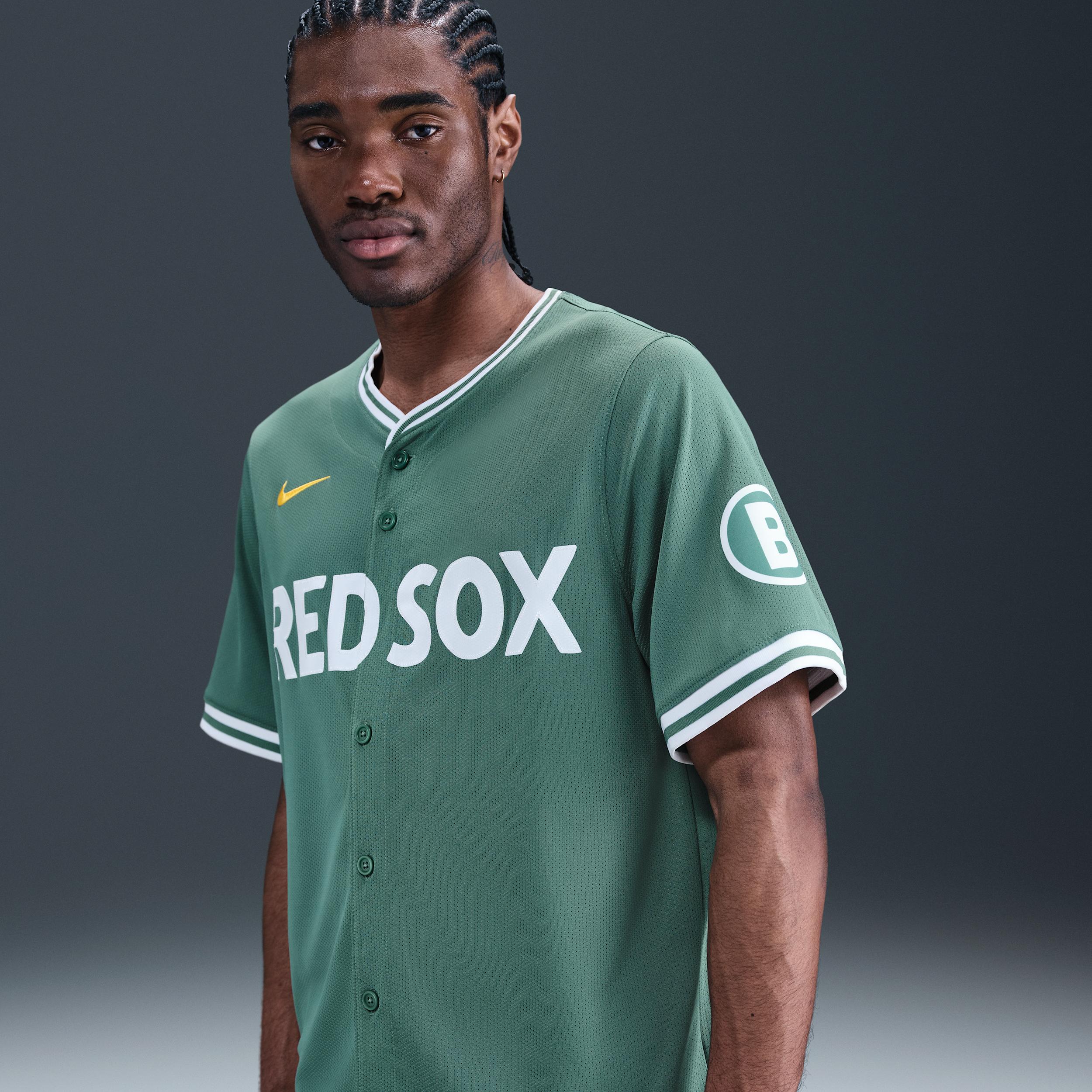 Boston Red Sox City Connect Menâs Nike Men's Dri-FIT ADV MLB Limited Jersey by NIKE