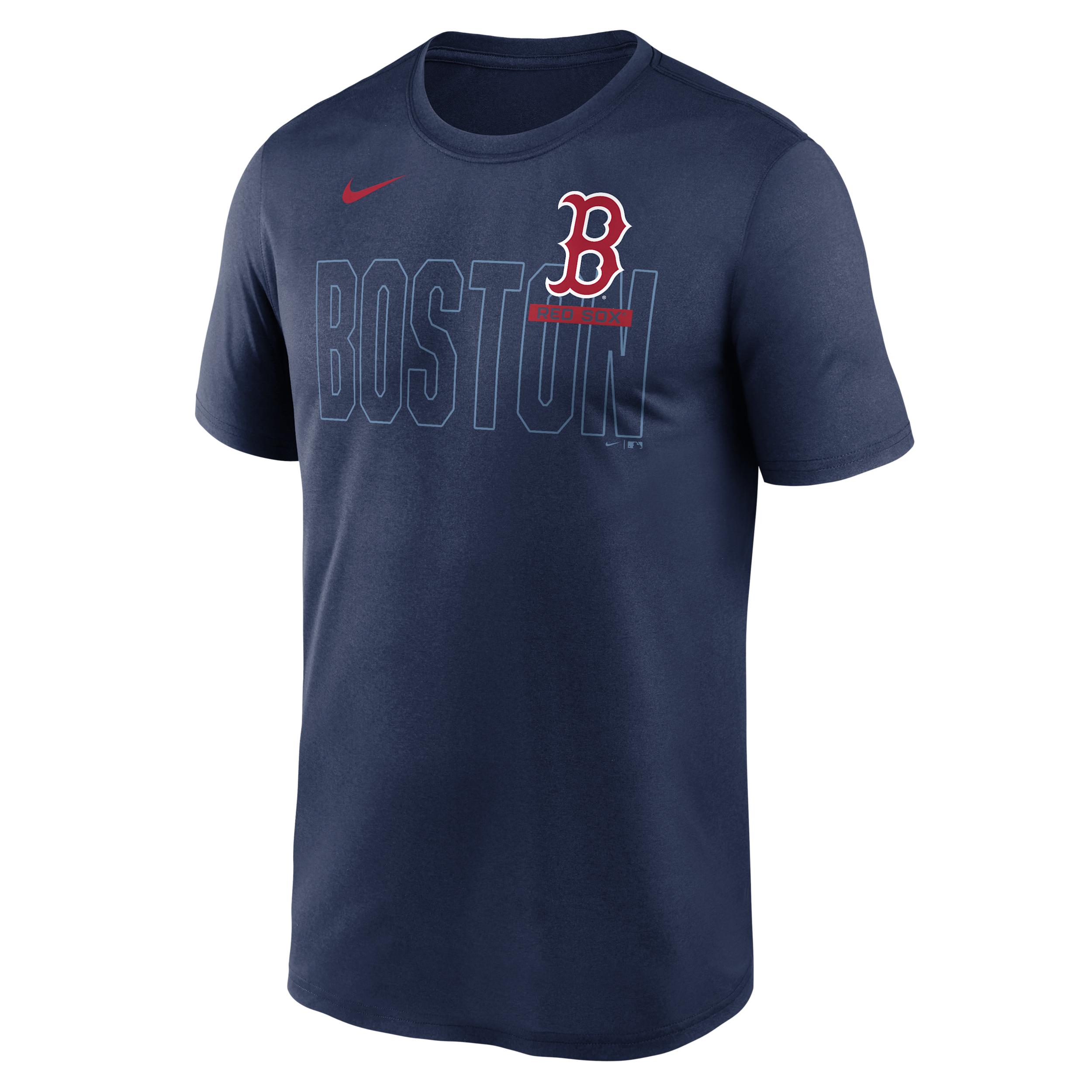 Boston Red Sox Knockout Team Legend Nike Men's Dri-FIT MLB T-Shirt by NIKE