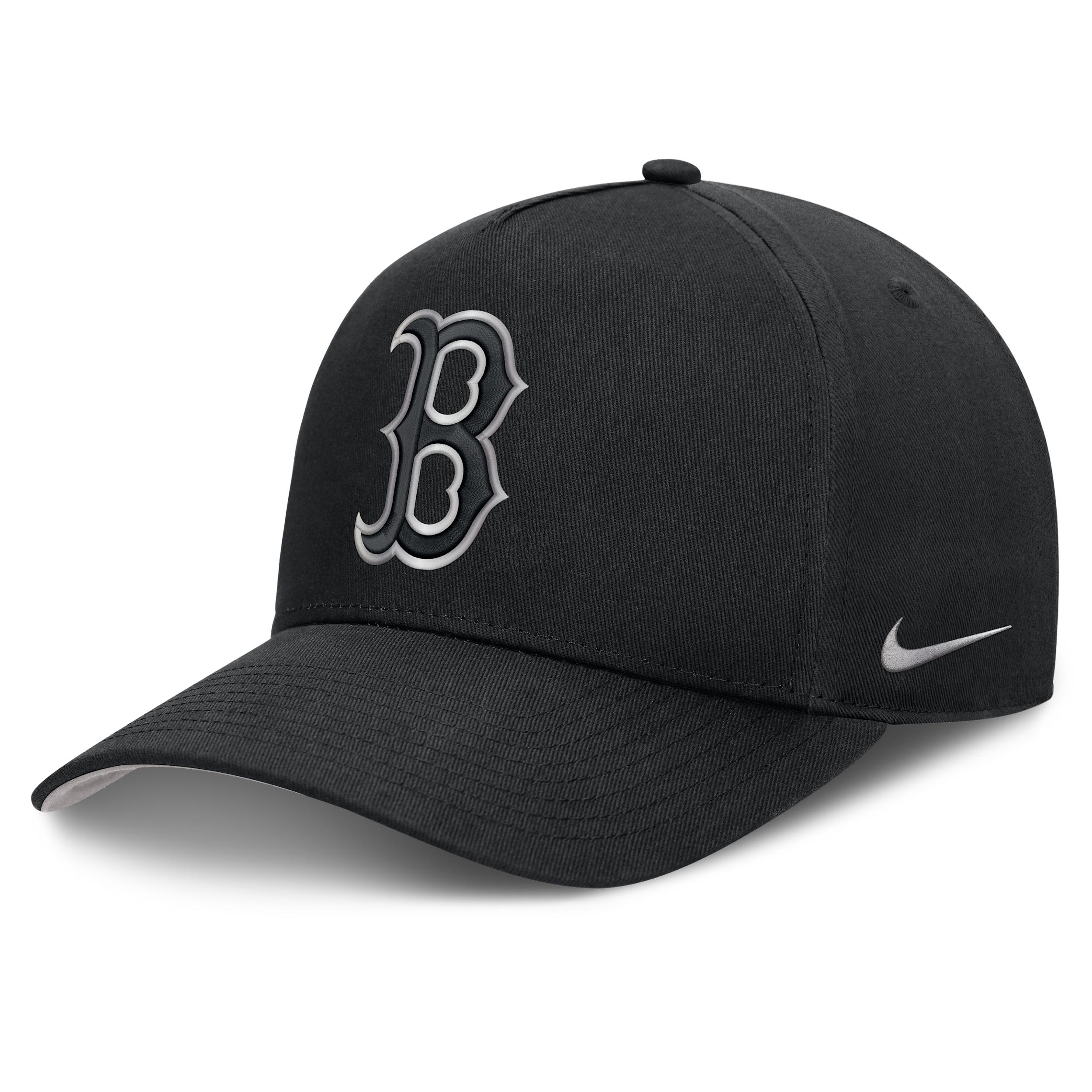 Boston Red Sox Rise Nike Men's Dri-FIT MLB A-Frame Trucker Adjustable Hat by NIKE
