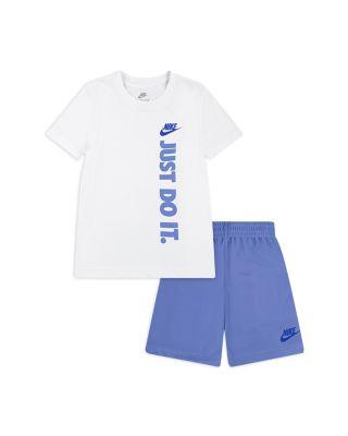 Boys' Logo Graphic Tee & Shorts Set - Little Kid by NIKE