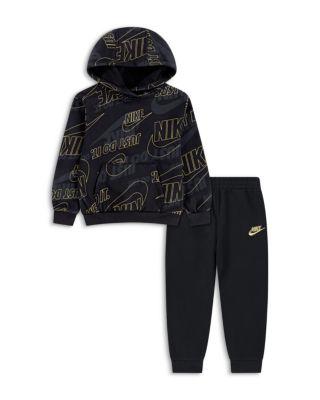 Boys' Sportswear Glow With Me Lightweight Fleece Top & Pants Set - Little Kid by NIKE