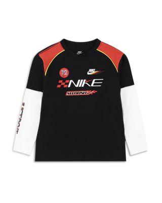 Boys' Victory Lap Layered Look Tee - Little Kid by NIKE