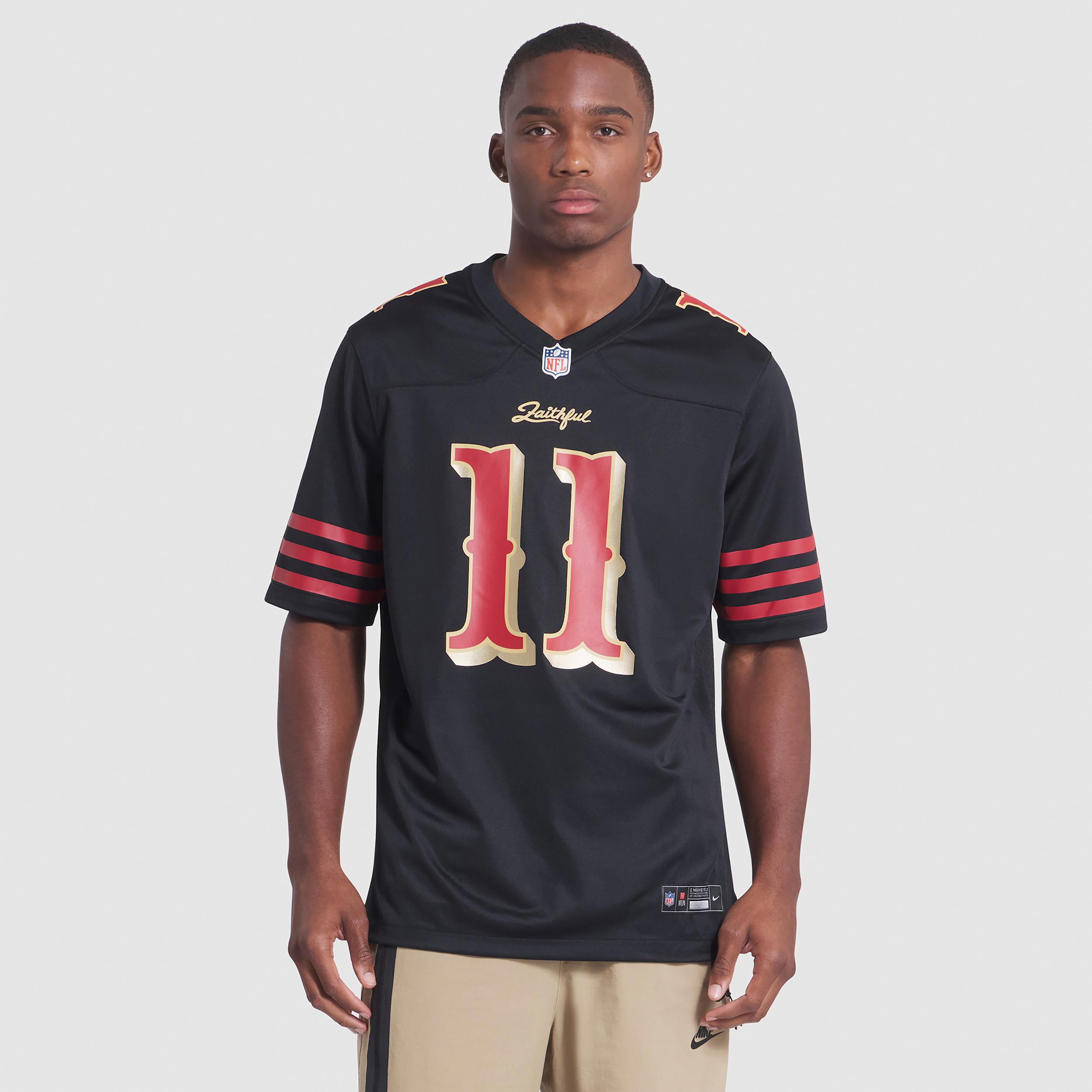 Brandon Aiyuk San Francisco 49ers Rivalries Collection Menâs Nike Men's NFL Game Jersey by NIKE