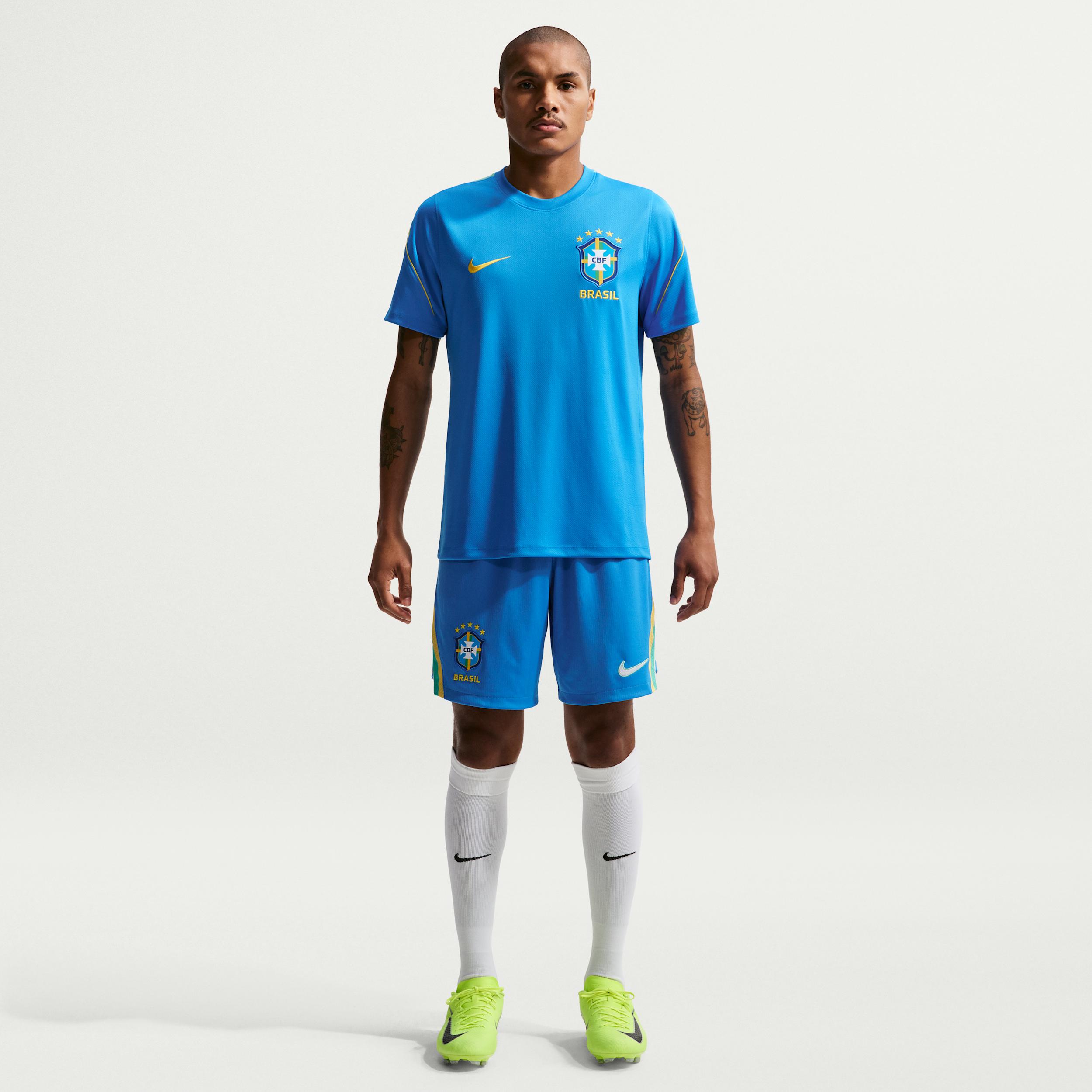Brazil 2026 Stadium Home Nike Men's Dri-FIT Soccer Replica Shorts by NIKE