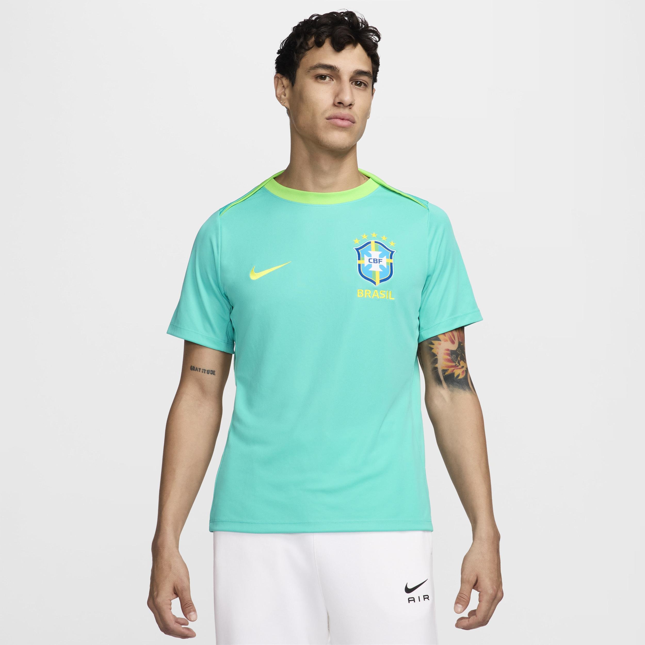 Brazil Academy Pro Nike Men's Dri-FIT Soccer Top by NIKE