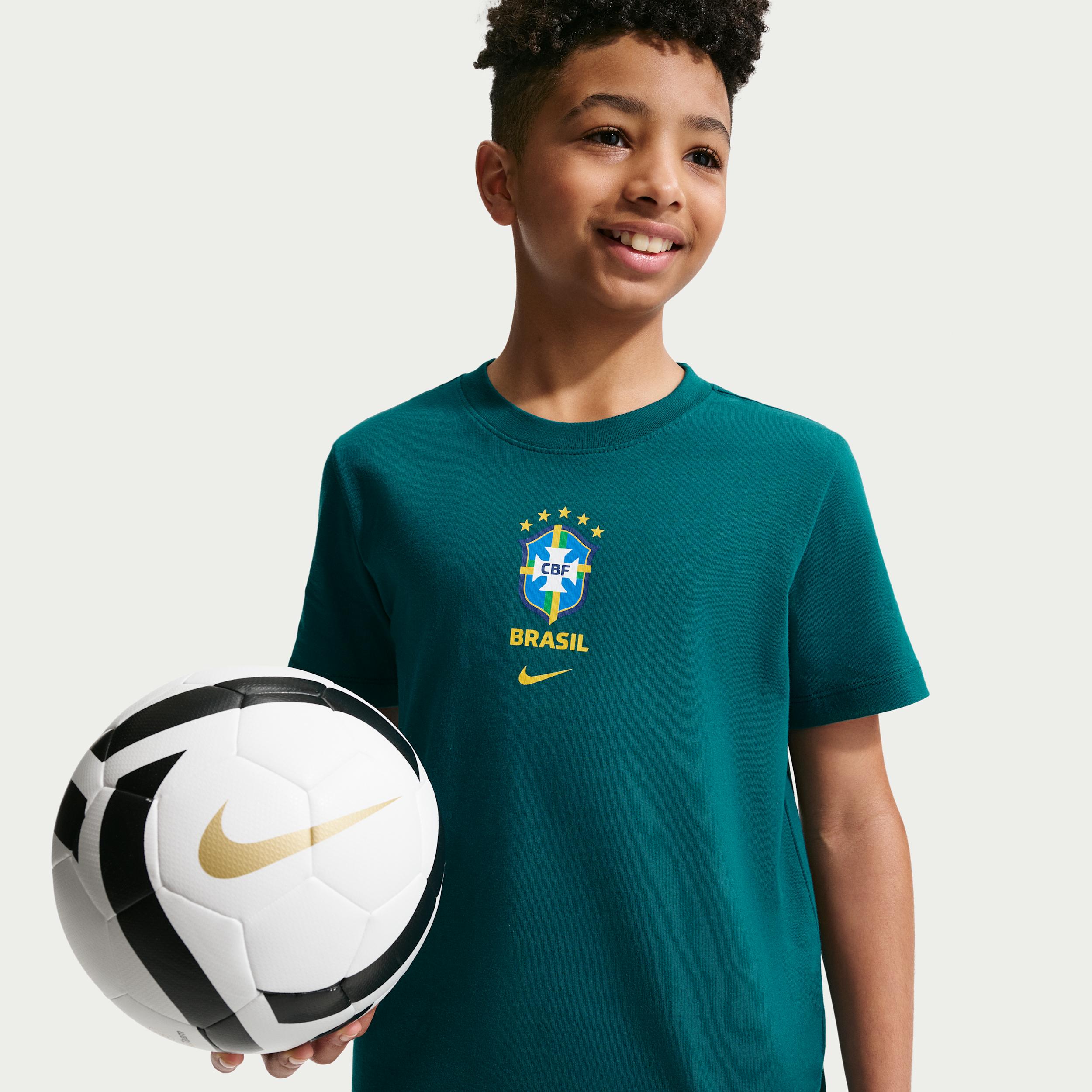 Brazil Big Kids' Nike Soccer T-Shirt by NIKE