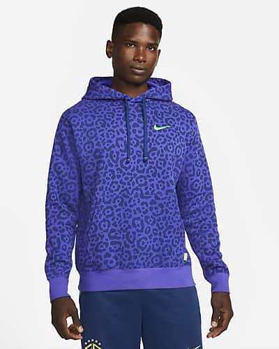 Brazil Club Fleece Men's Graphic Pullover Hoodie by NIKE
