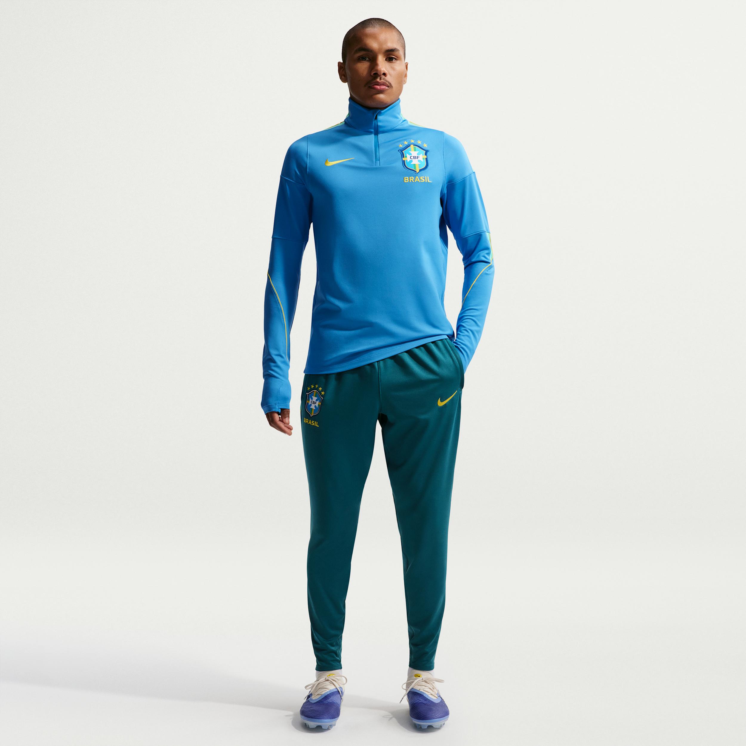 Brazil Strike Nike Men's Dri-FIT Soccer Knit Pants by NIKE