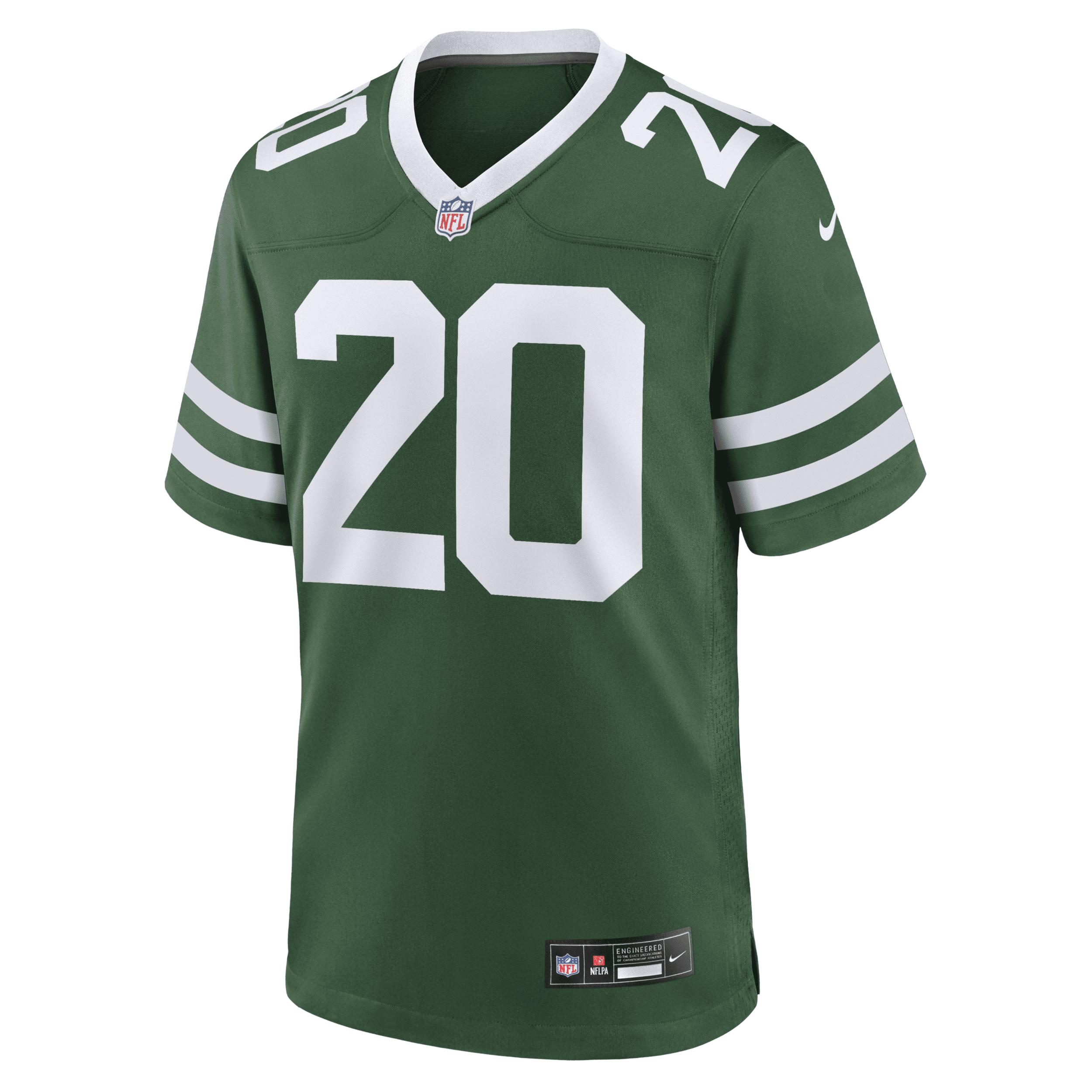 Breece Hall New York Jets Nike Men's NFL Game Football Jersey by NIKE