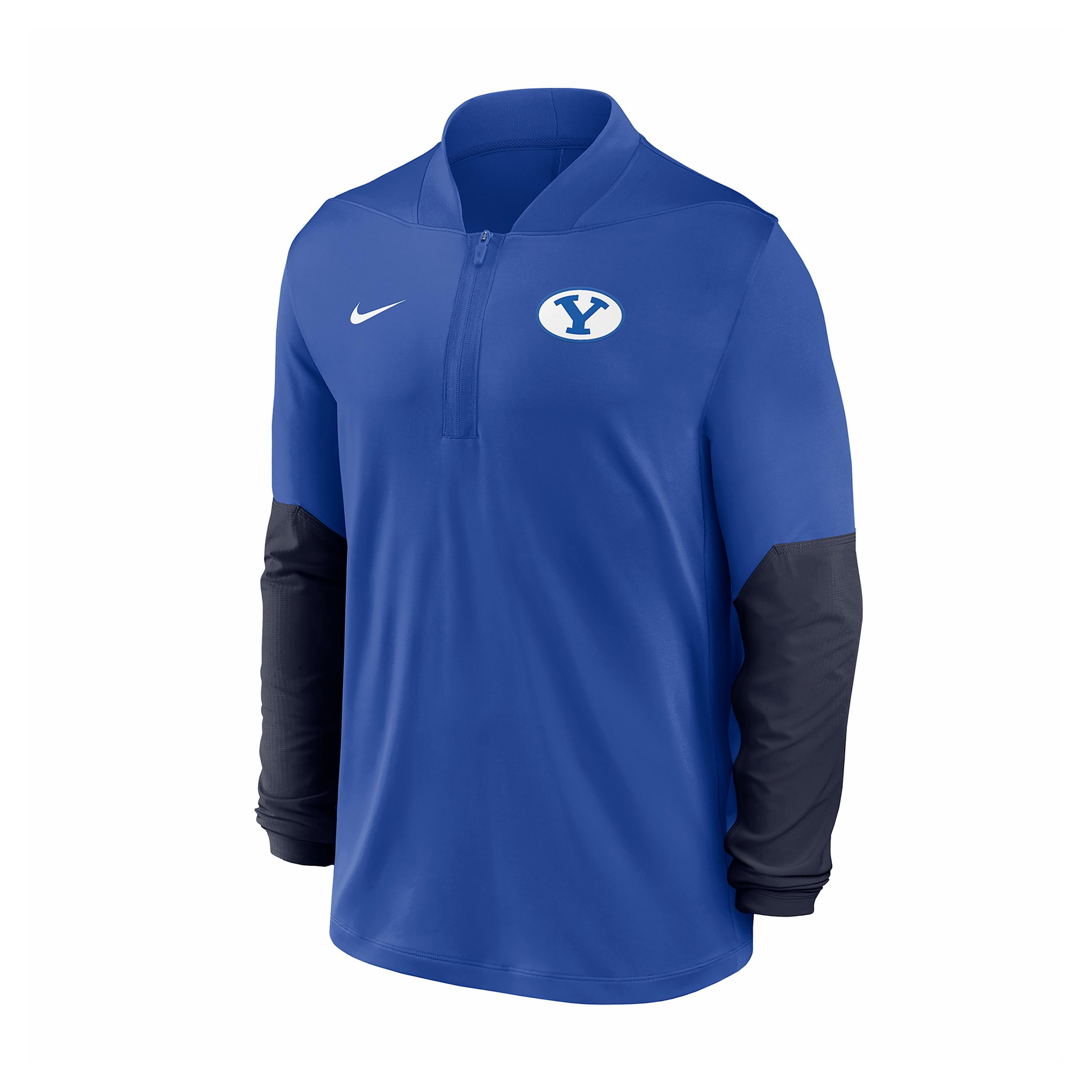 Brigham Young University Cougars Nike Men's Dri-FIT Half-Zip Top by NIKE