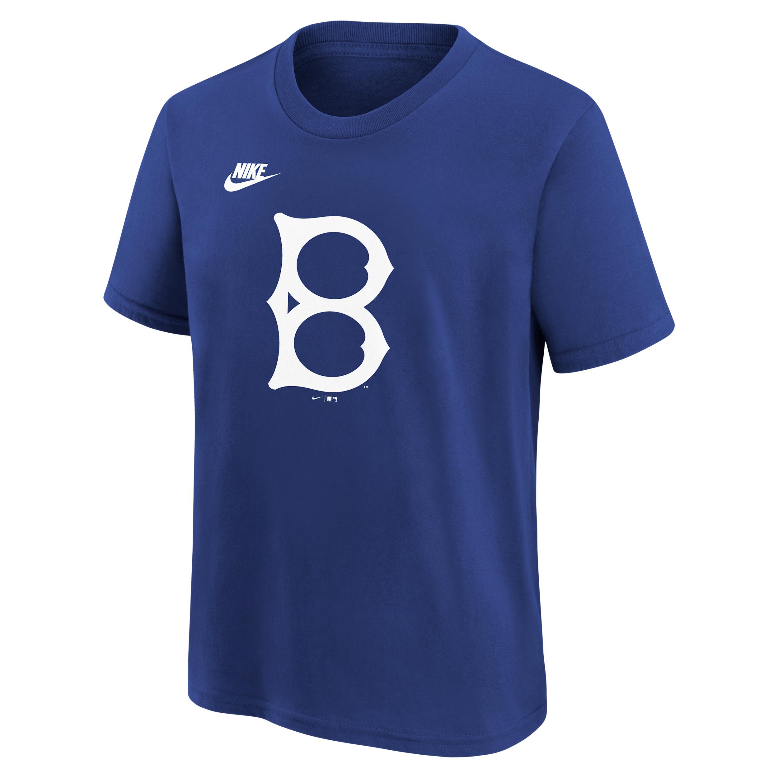 Brooklyn Dodgers Cooperstown Team Logo Big Kids' Nike MLB T-Shirt by NIKE
