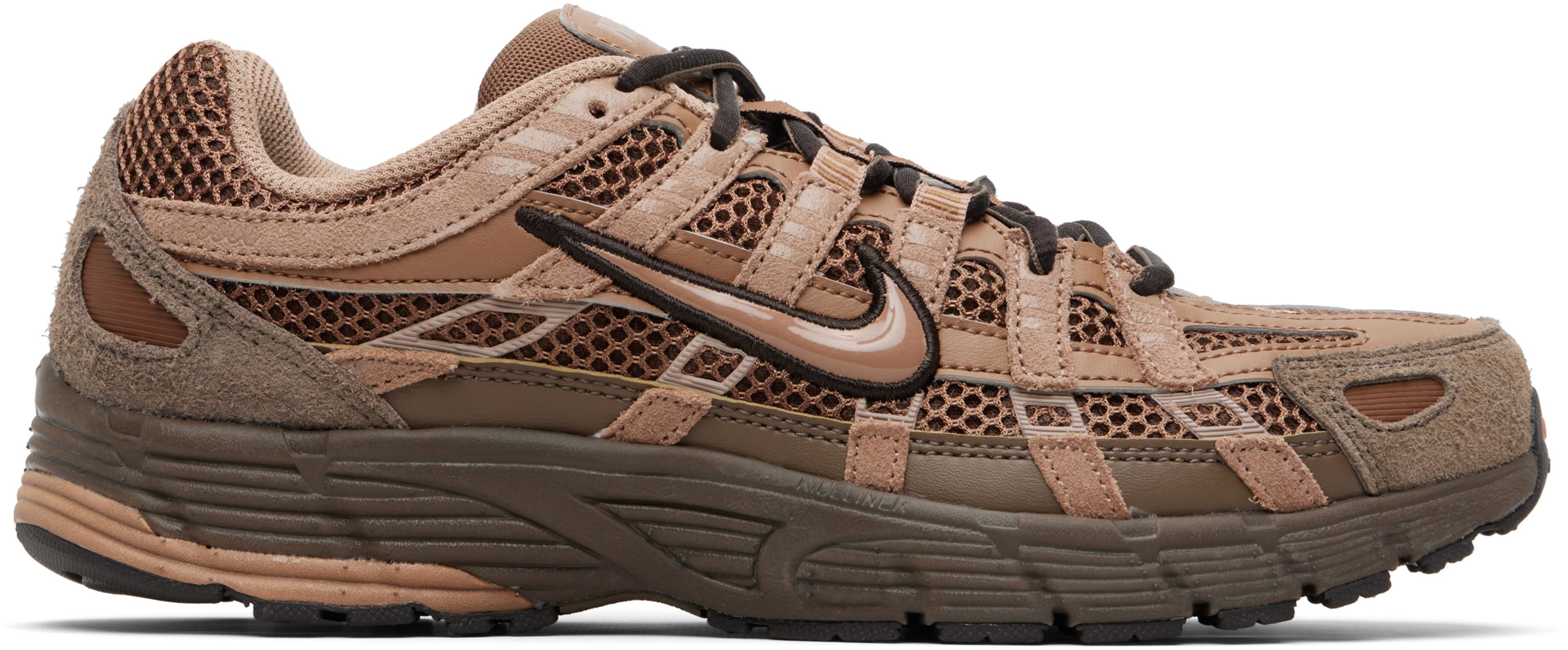 Brown P-6000 Suede Sneakers by NIKE
