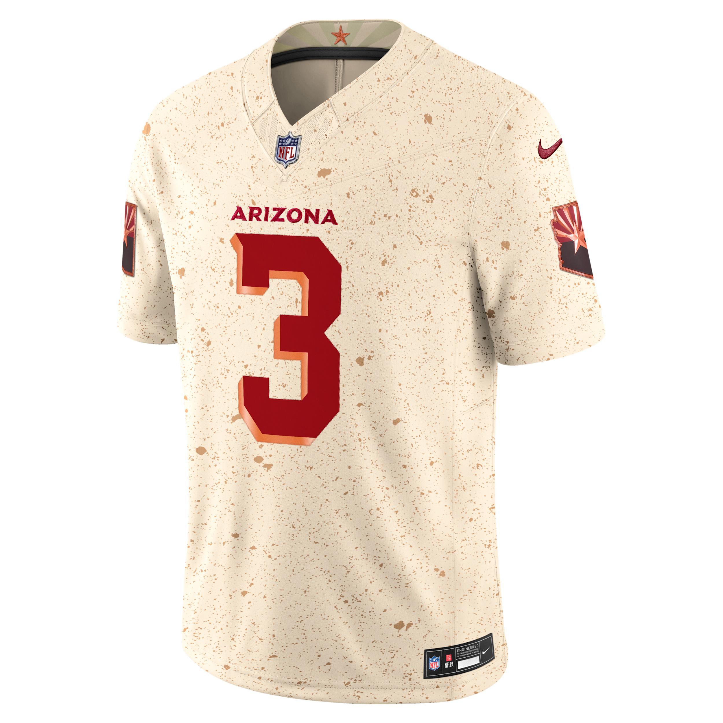 Budda Baker Arizona Cardinals Rivalries Collection Nike Men's Dri-FIT NFL Limited Jersey by NIKE