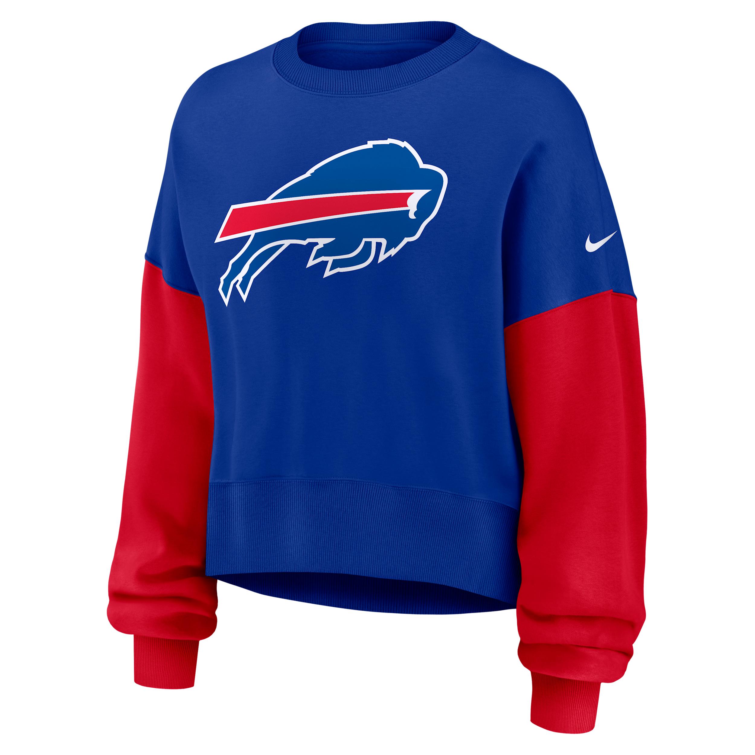 Buffalo Bills Nike Women's NFL Pullover Crew by NIKE