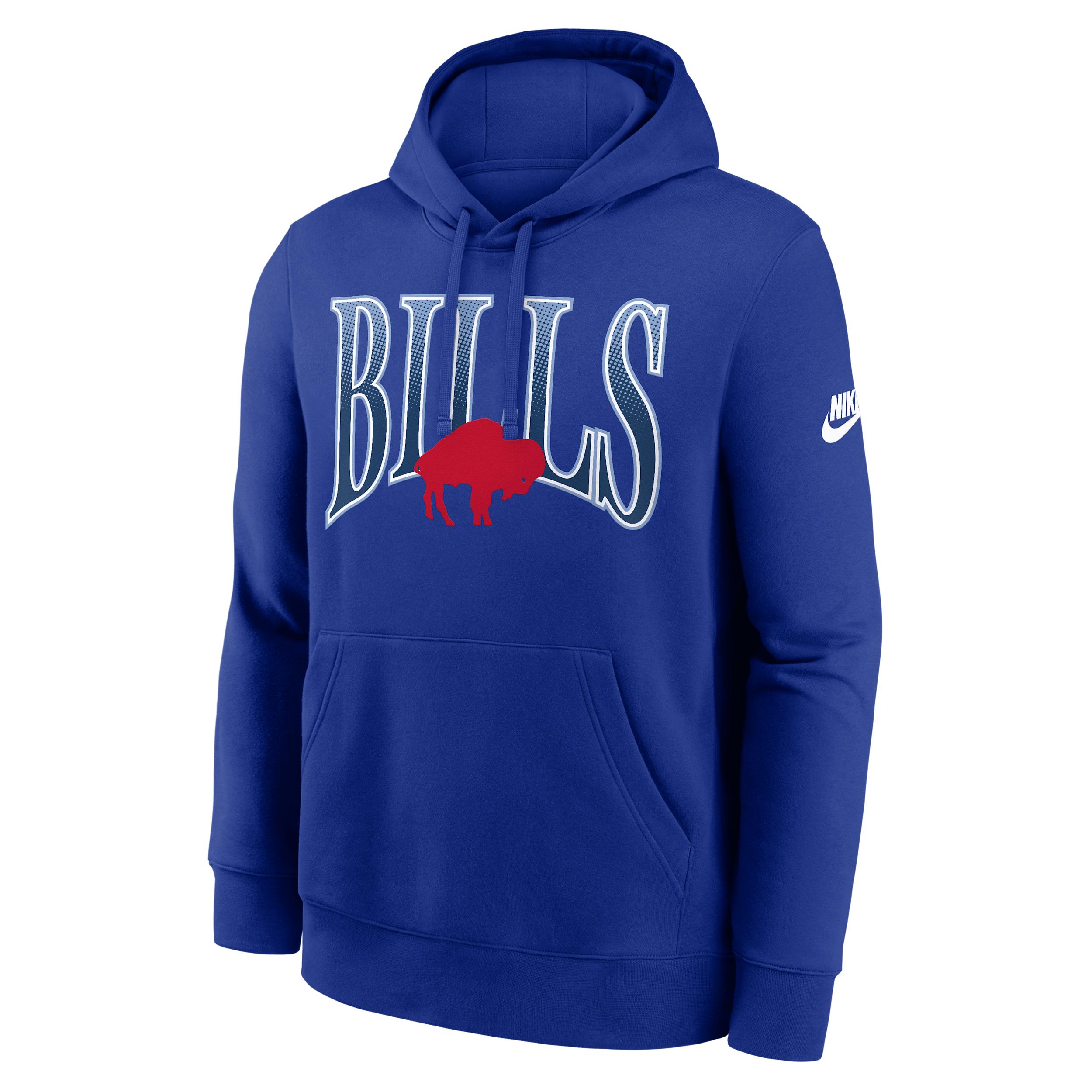 Buffalo Bills Rewind Club Nike Men's NFL Pullover Hoodie by NIKE