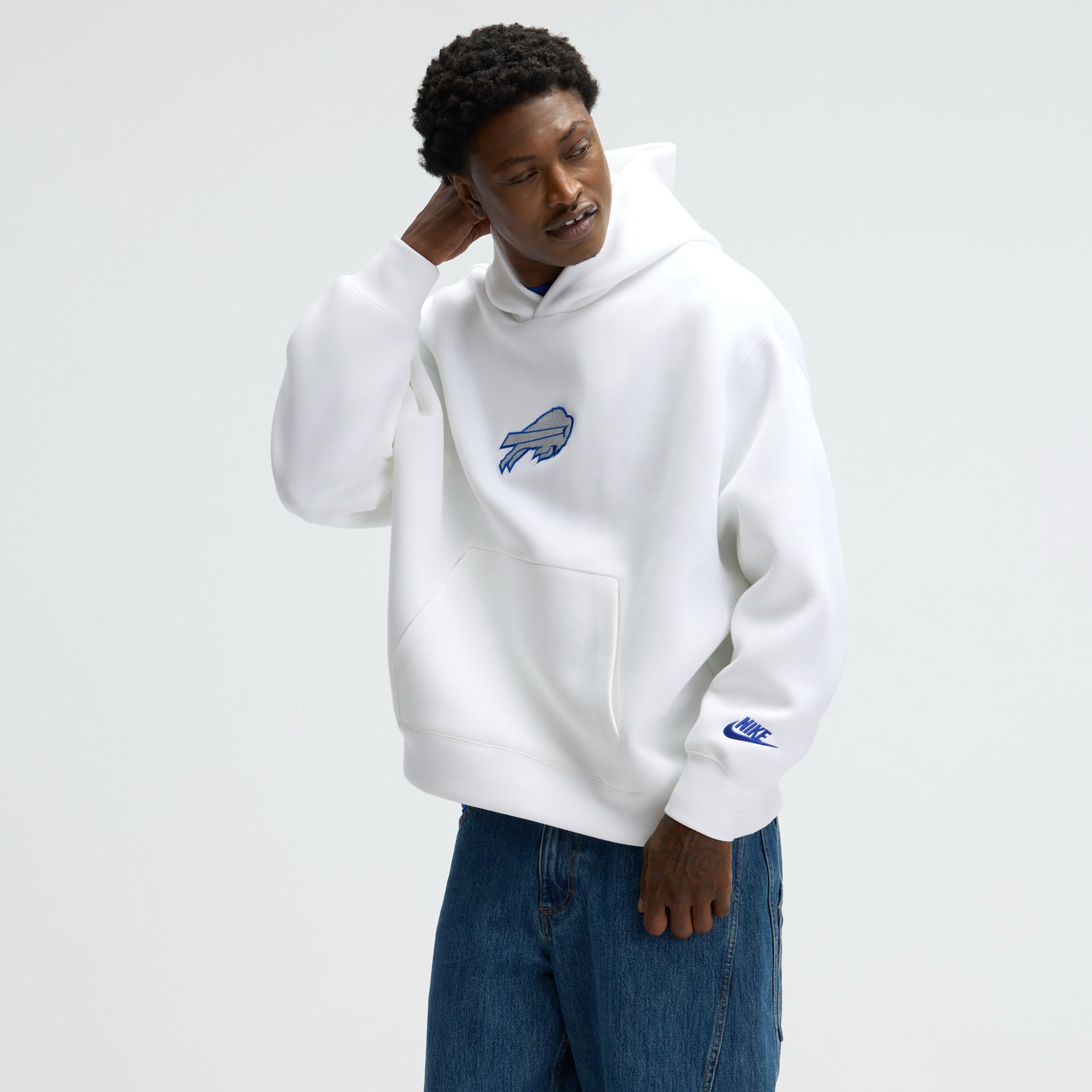Buffalo Bills Rivalries Collection Oversized Tech Fleece Nike Men's NFL Pullover Hoodie by NIKE