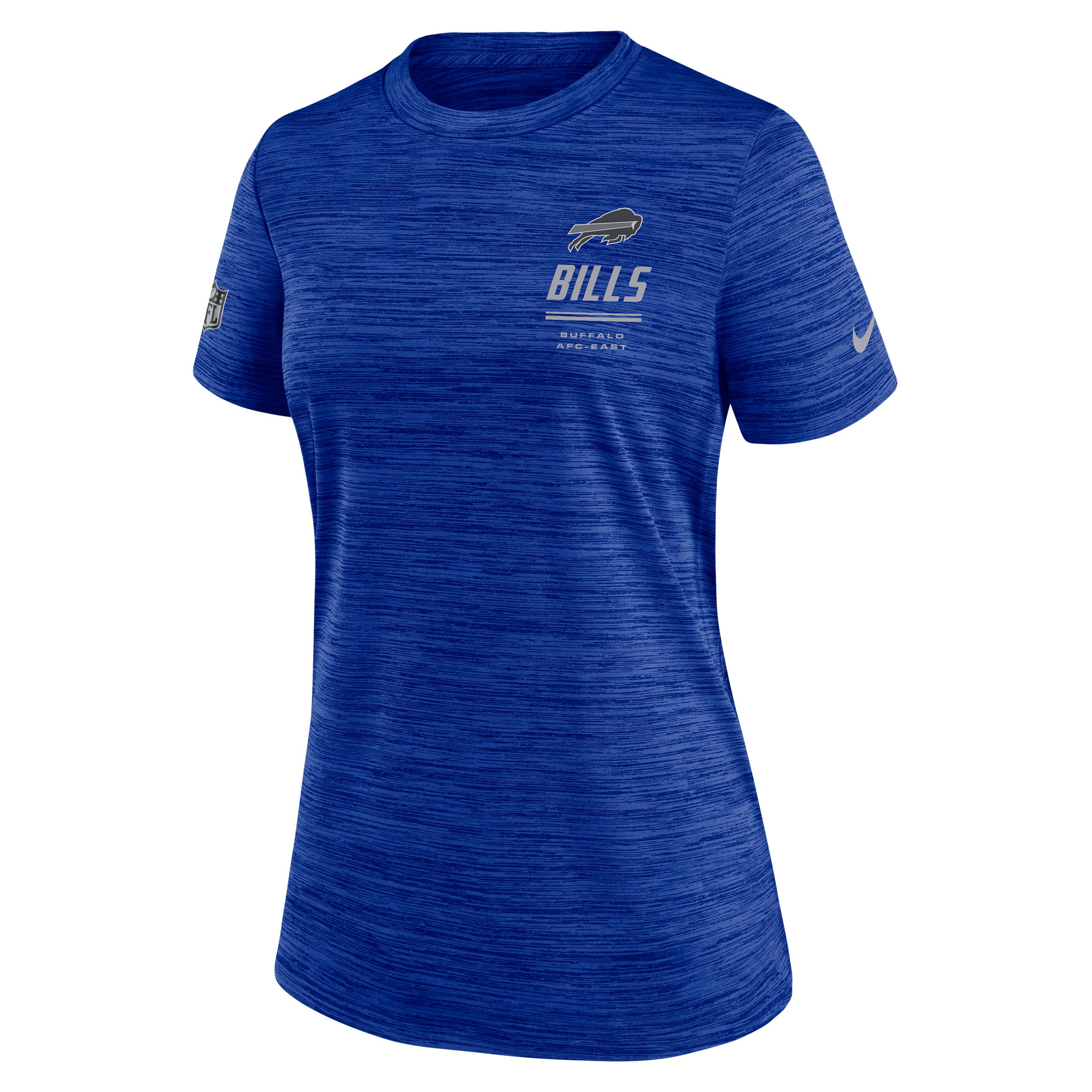 Buffalo Bills Sideline Velocity Nike Women's Dri-FIT NFL T-Shirt by NIKE