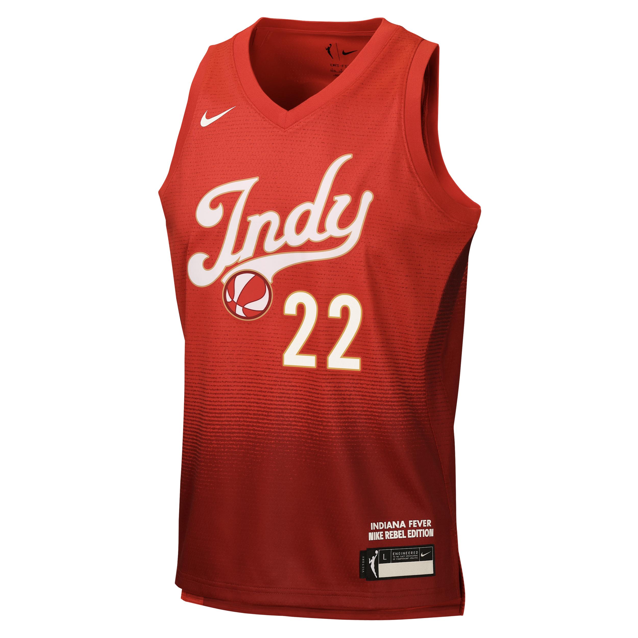 Caitlin Clark Indiana Fever Rebel Edition Big Kids' Nike WNBA Jersey by NIKE