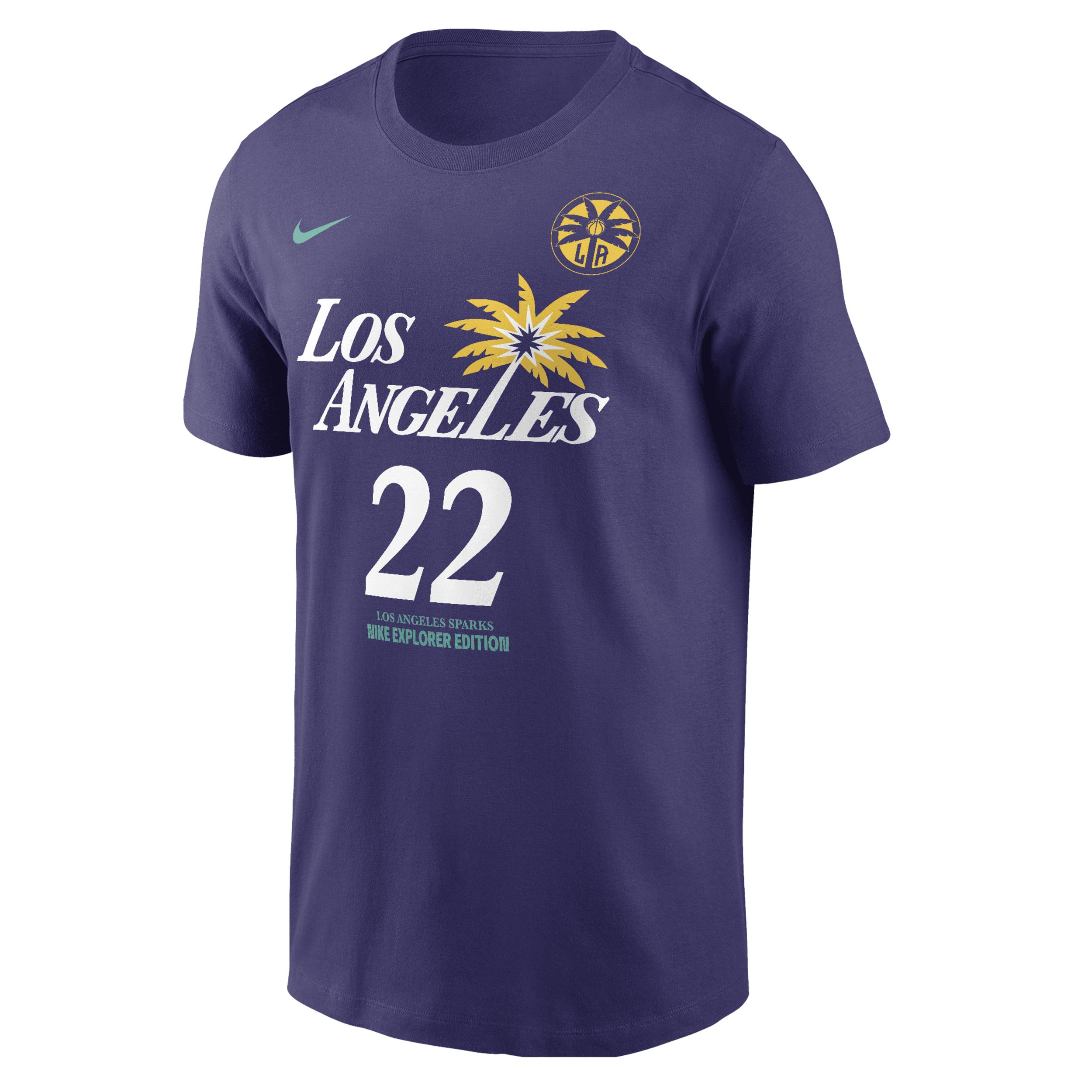 Cameron Brink Los Angeles Sparks Explorer Edition Nike Men's WNBA T-Shirt by NIKE