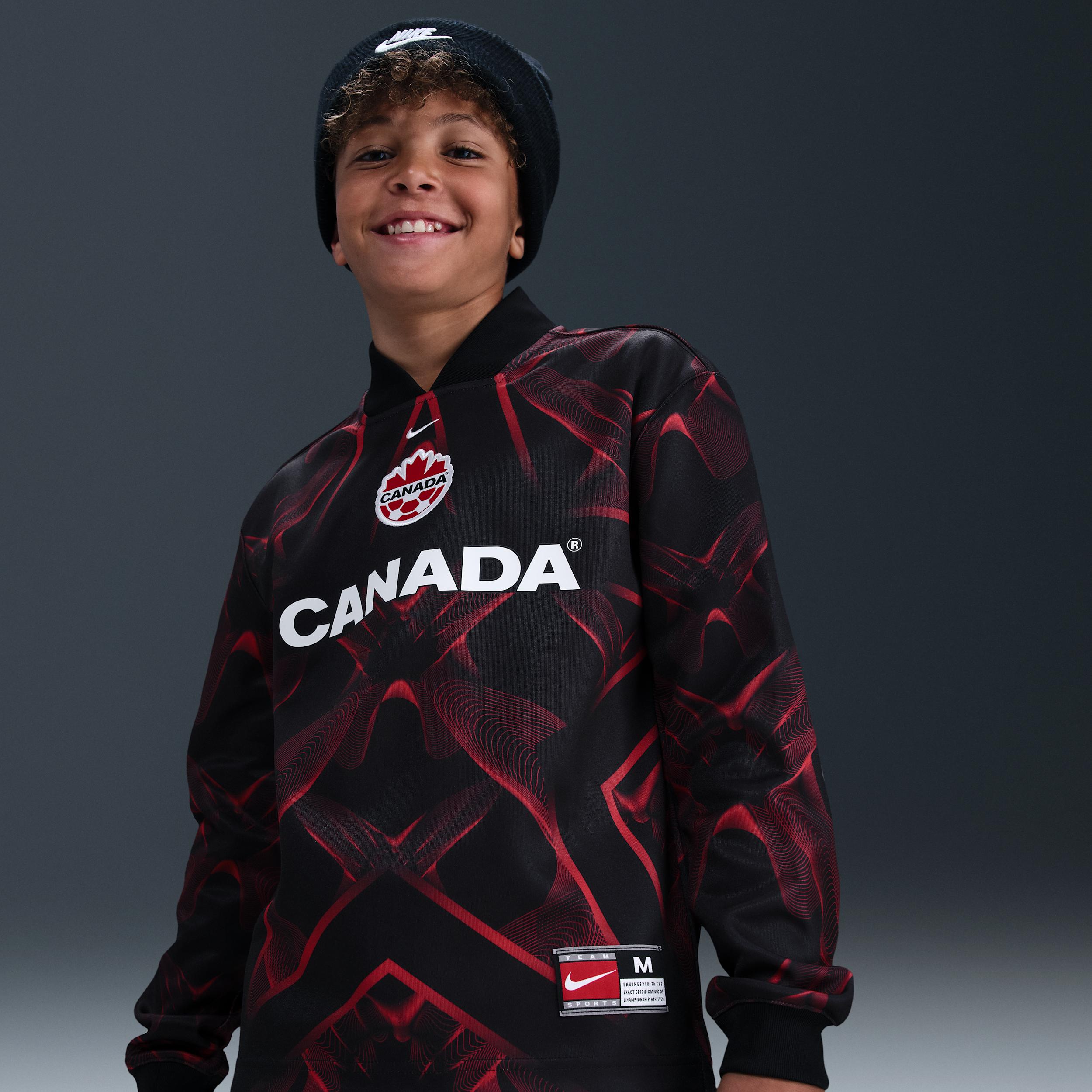 Canada Hollywood Keeper Big Kids' Nike Dri-FIT Soccer Jersey by NIKE