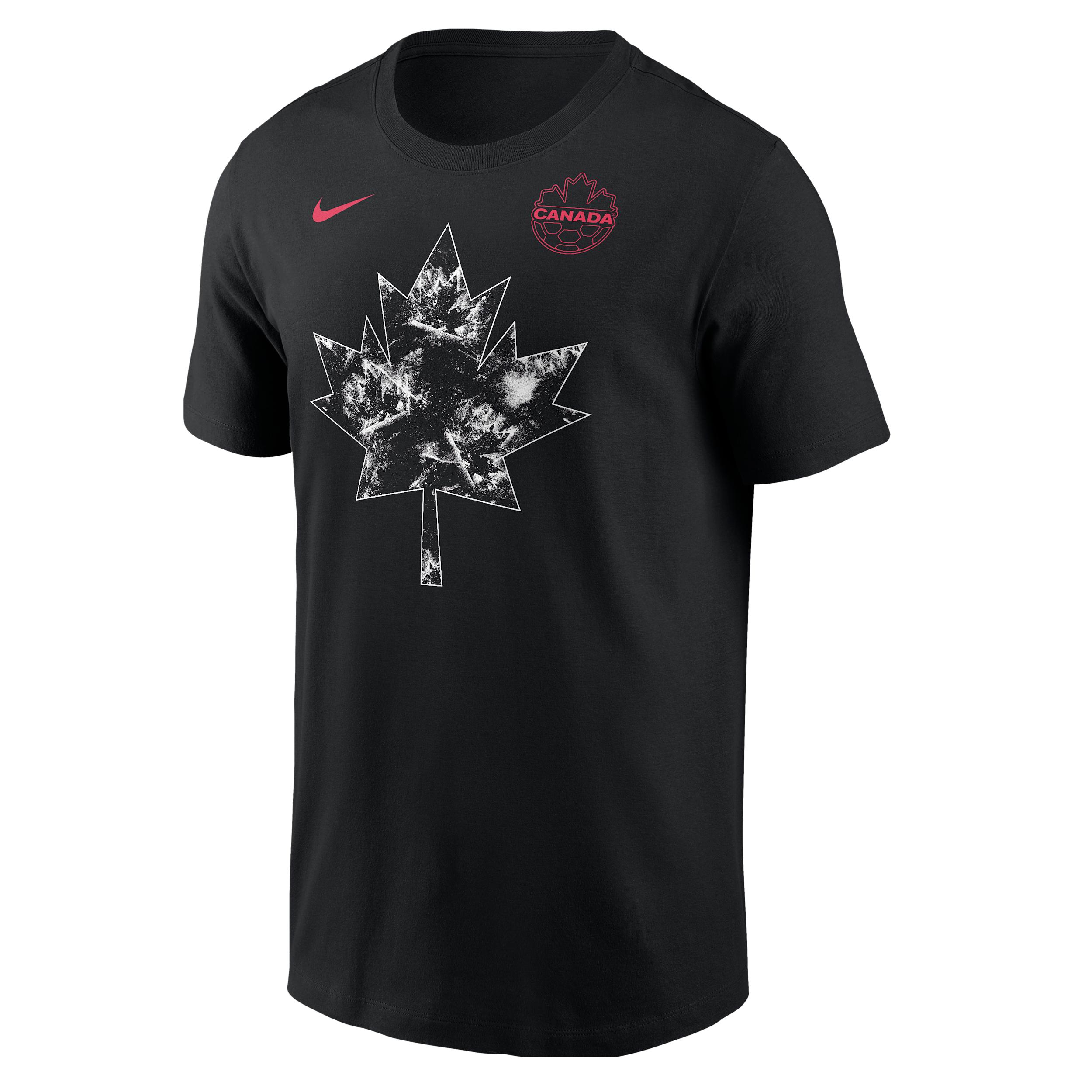 Canada Nike Men's Fanwear Collection Soccer Cotton Short-Sleeve T-Shirt by NIKE