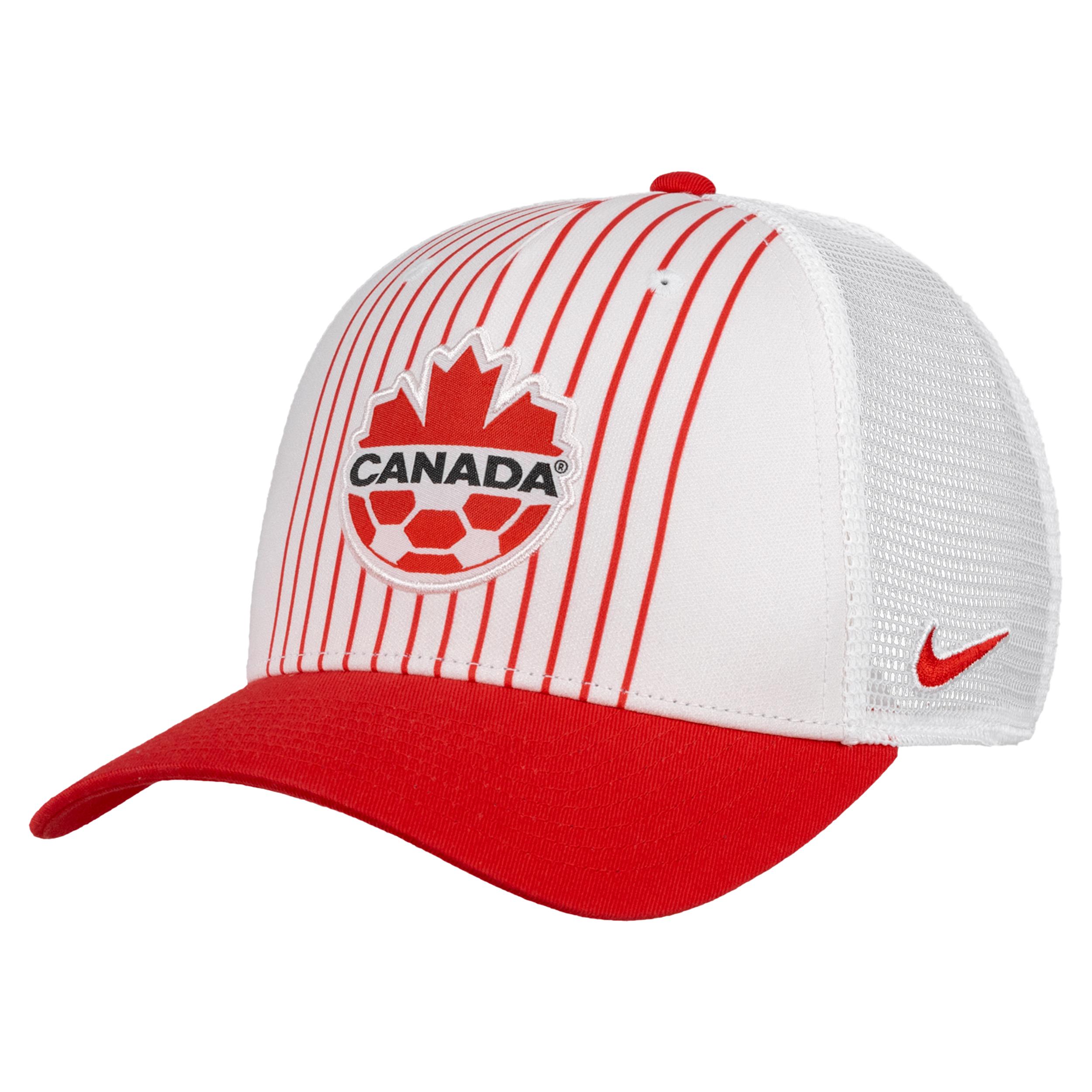 Canada Rise Nike Unisex Soccer Structured Adjustable Trucker Cap by NIKE
