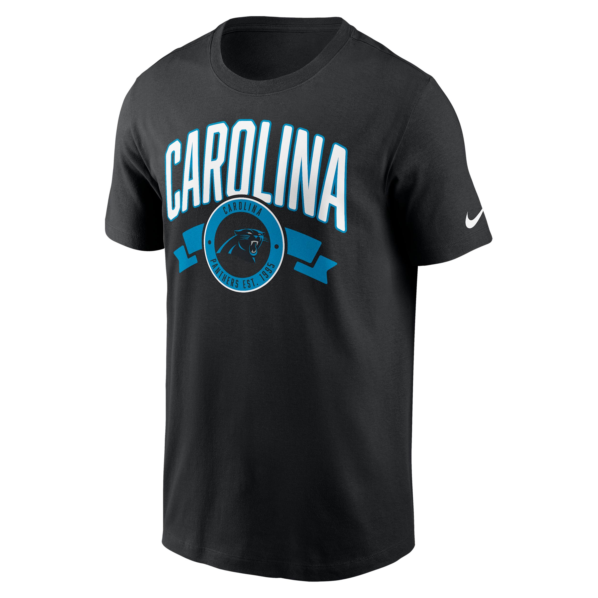 Carolina Panthers Rewind Front And Back Hit Essential Nike Men's NFL T-Shirt by NIKE
