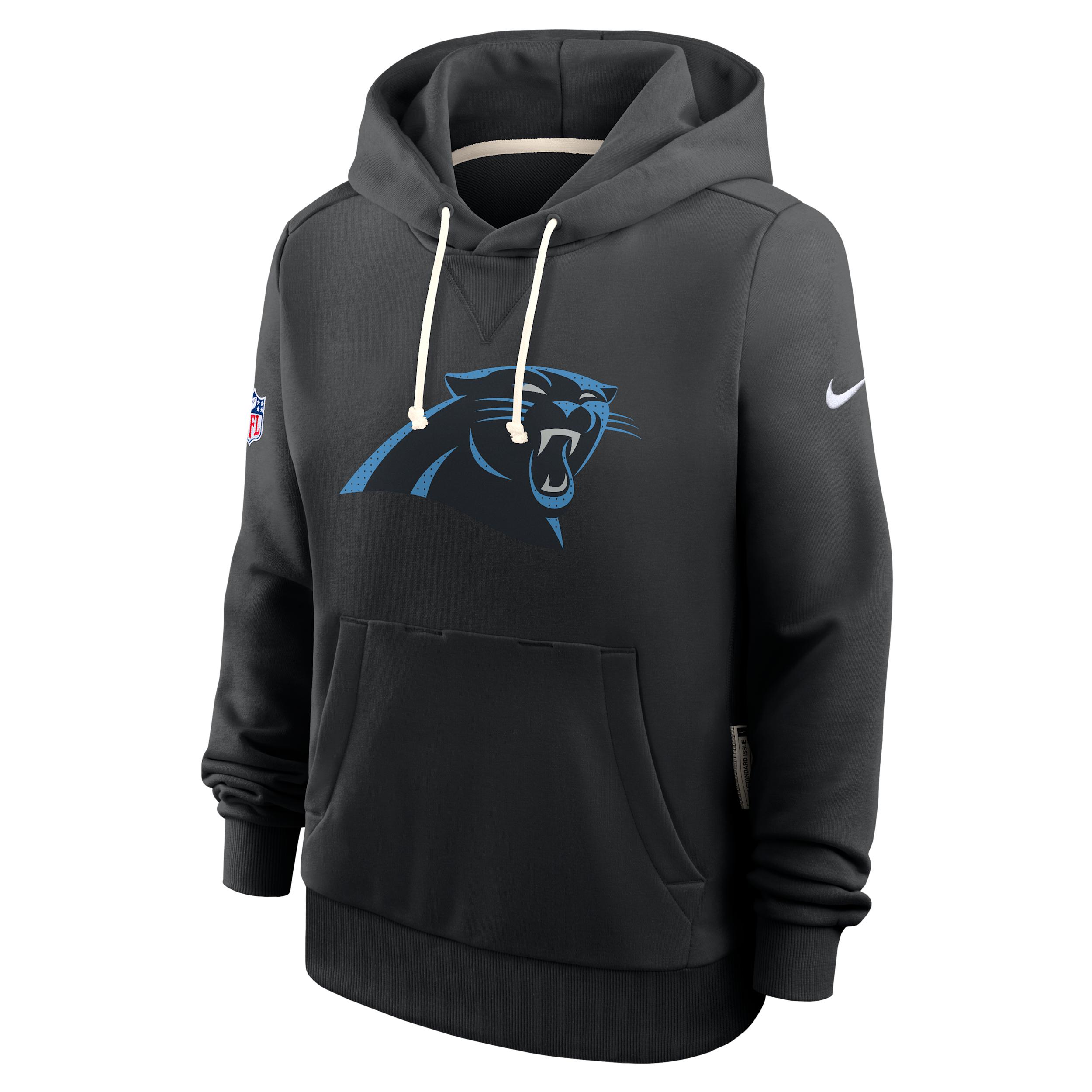 Carolina Panthers Sideline Nike Women's Dri-FIT NFL Pullover Hoodie by NIKE