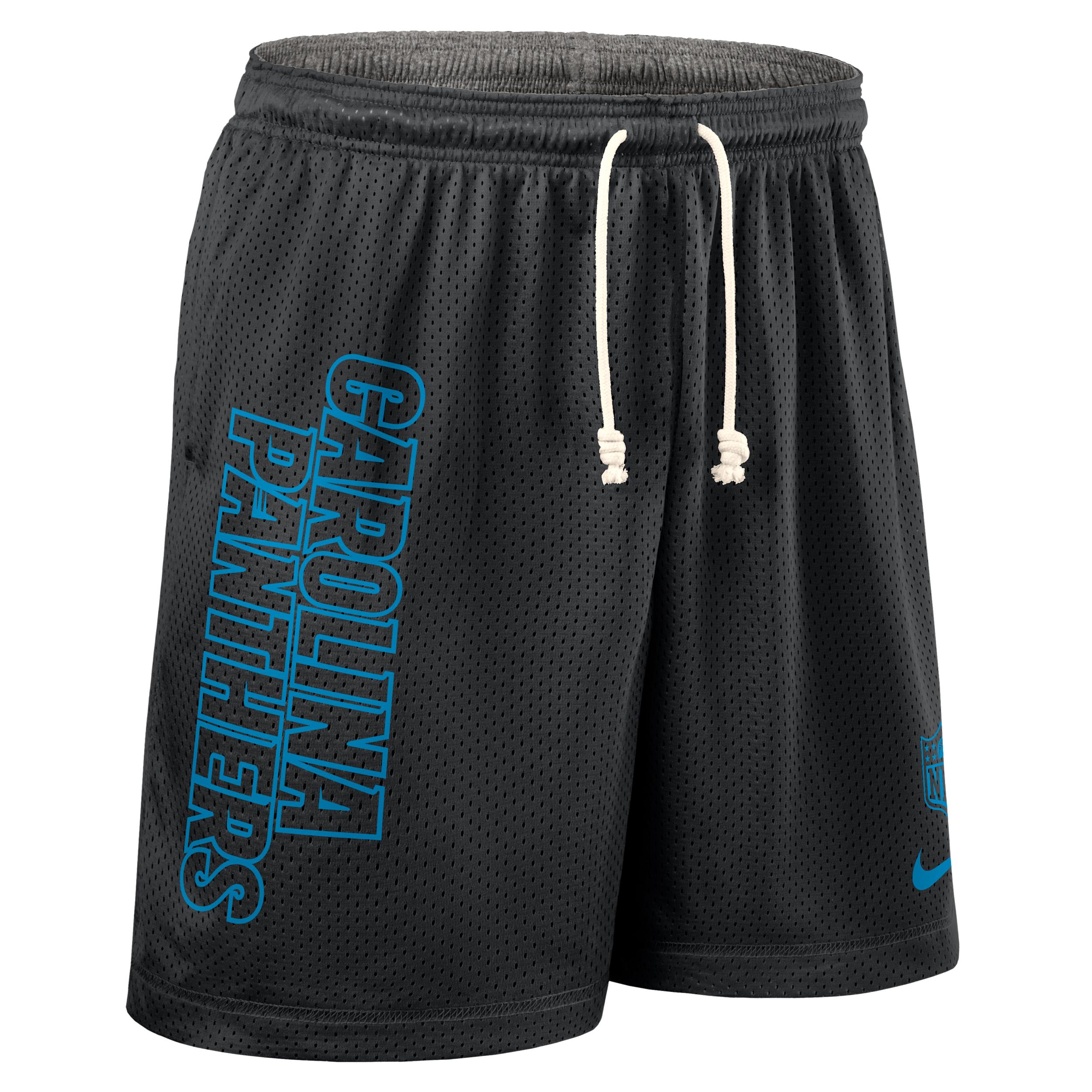 Carolina Panthers Sideline Reversible Menâs Nike Men's Dri-FIT NFL Shorts by NIKE