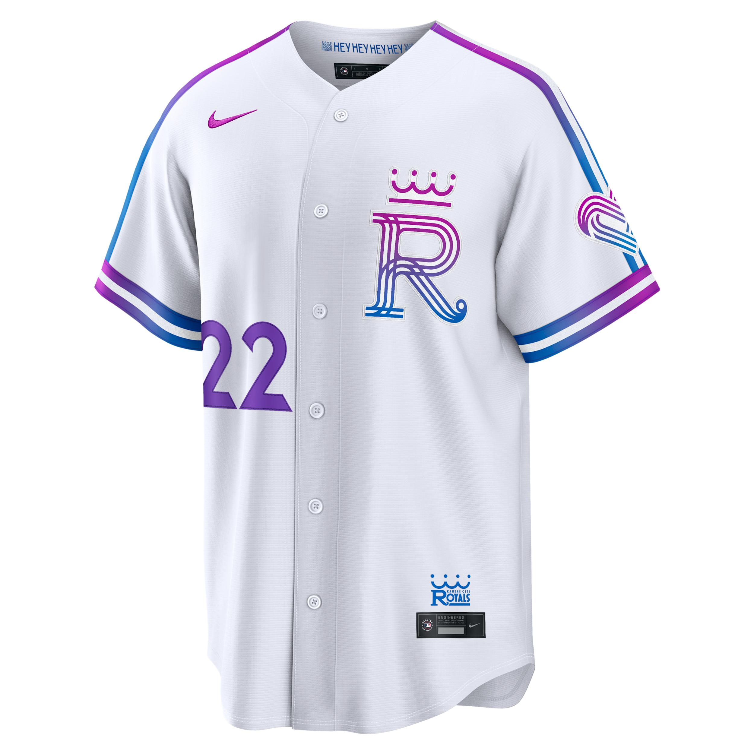 Carter Jensen Kansas City Royals City Connect Nike Men's MLB Stadium Jersey by NIKE