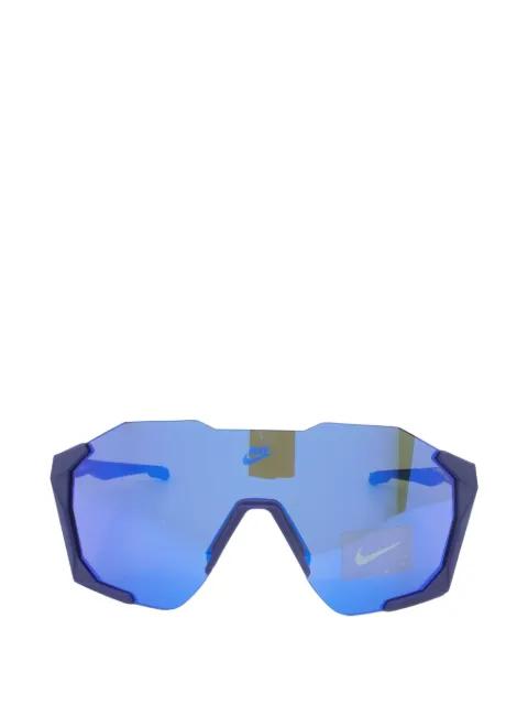 Charged Shield geometric-frame sunglasses by NIKE