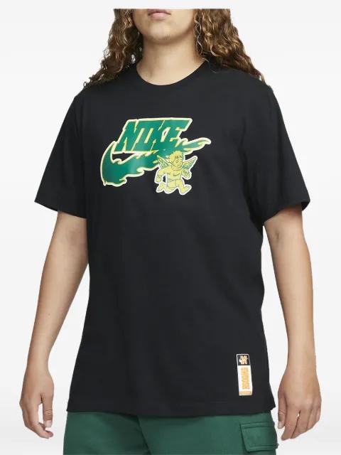 Cherub-print T-shirt by NIKE