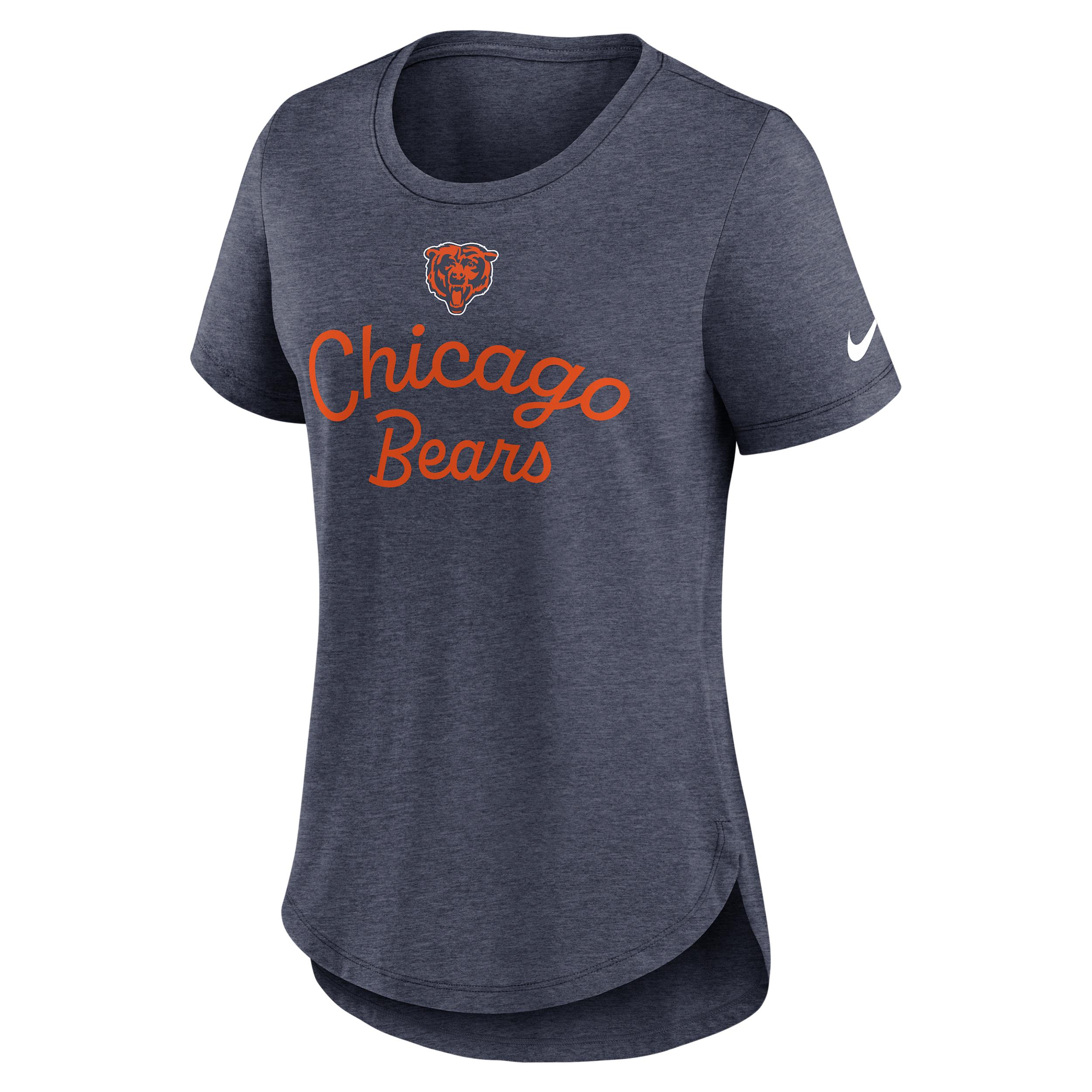Chicago Bears Script Nike Women's NFL T-Shirt by NIKE